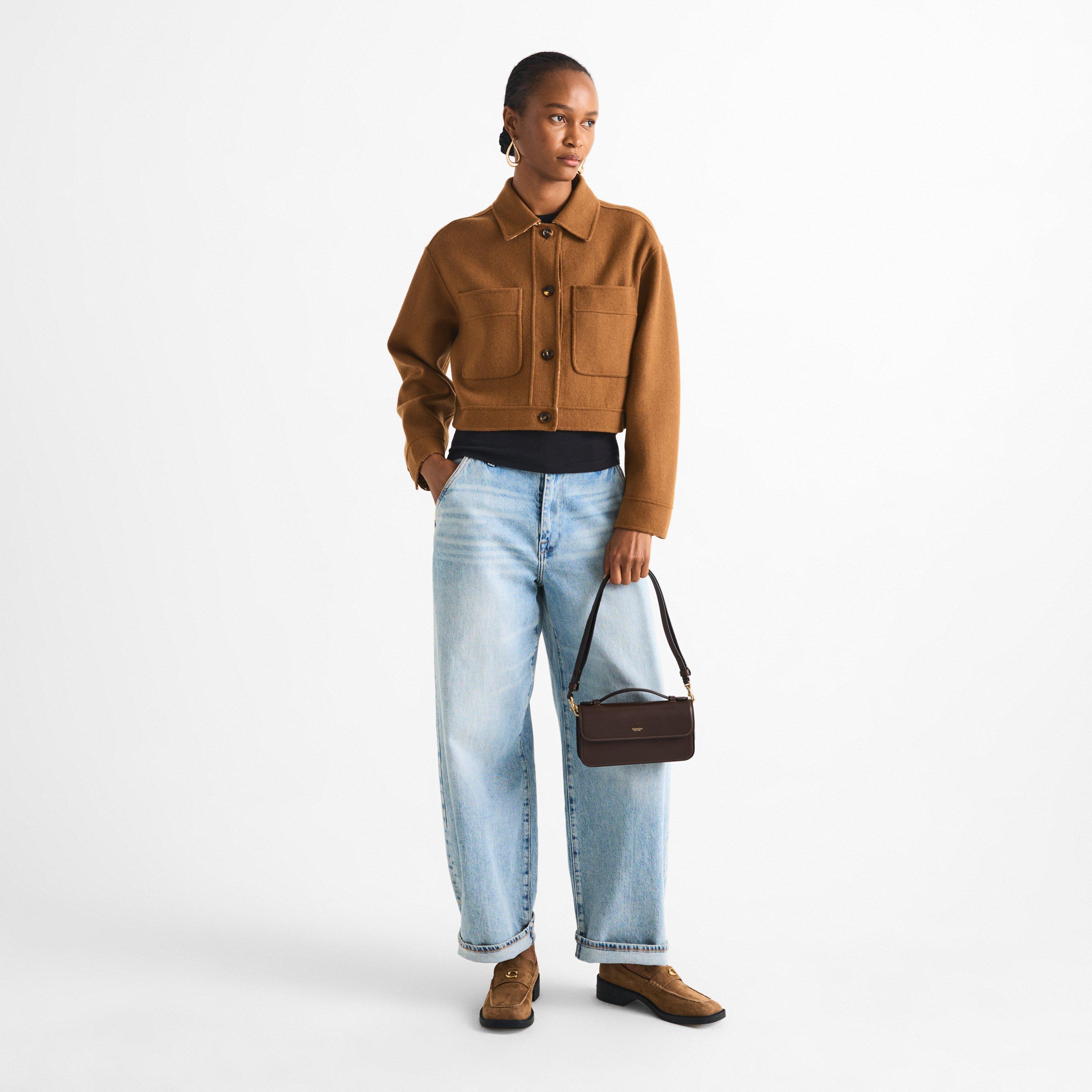 B4/Maple - Coach - Elora Top Handle Crossbody Bag - 4
