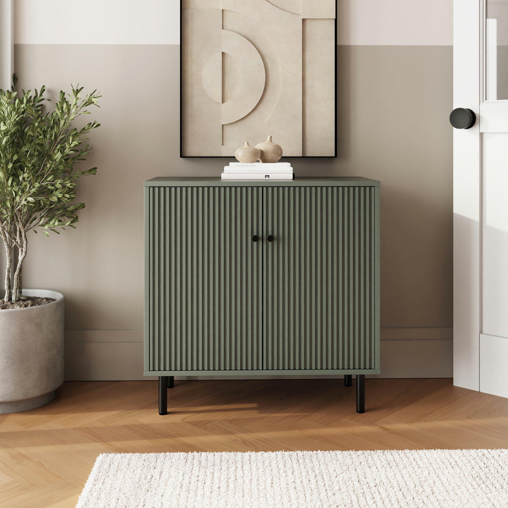 Gfw  Garrucha Utility Shoe Cabinet - Dowager Green
