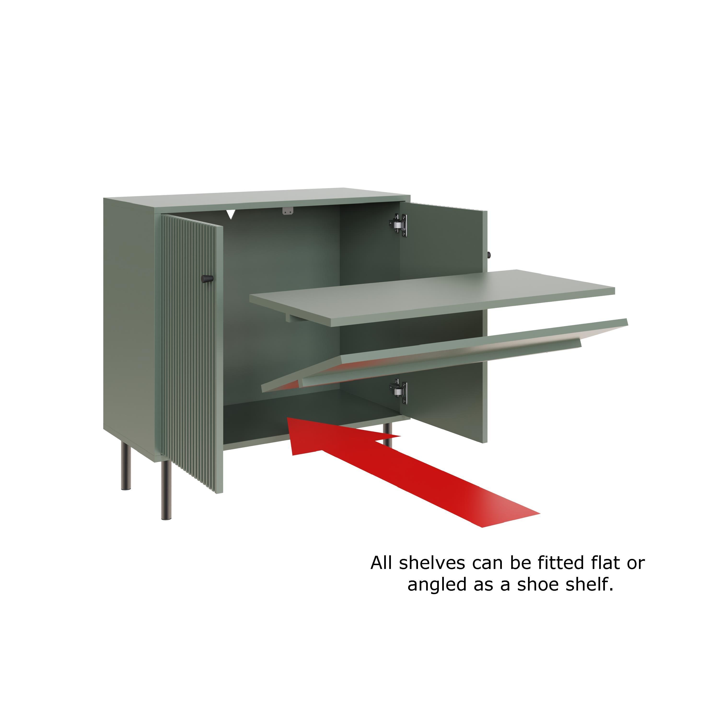 Dowager Green - GFW - Garrucha Utility Shoe Cabinet - 10