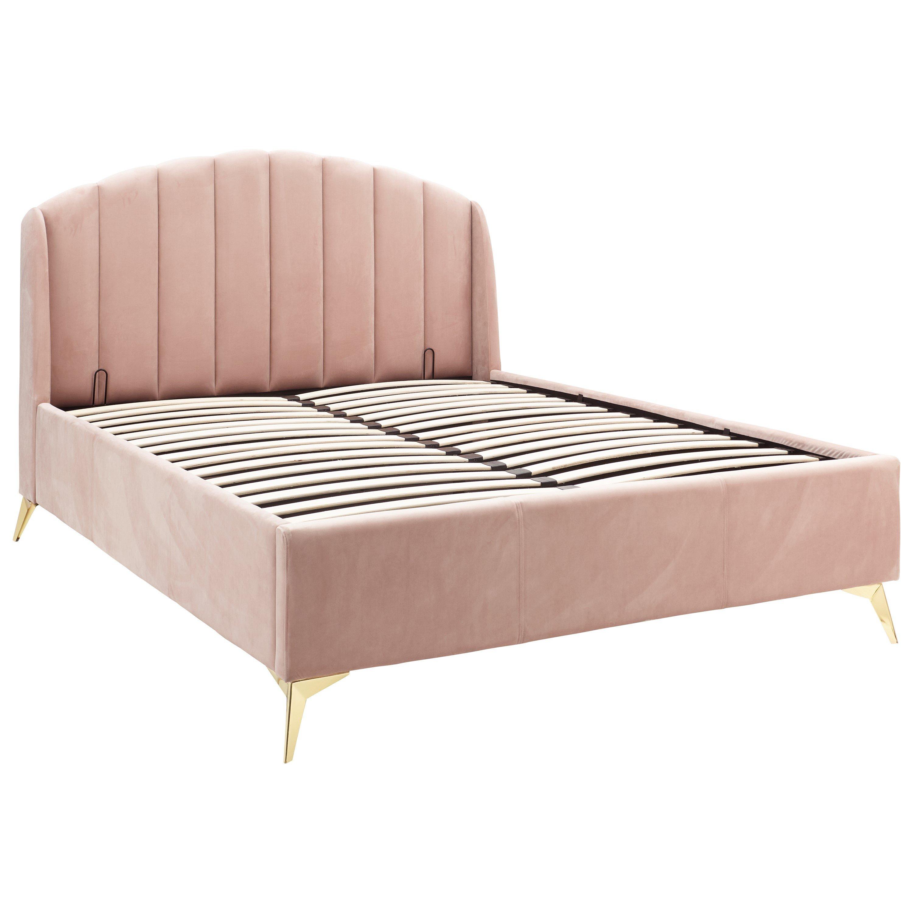 Pink - GFW - Pettine King Ottoman & Pocket Sprung Mattress - 7
