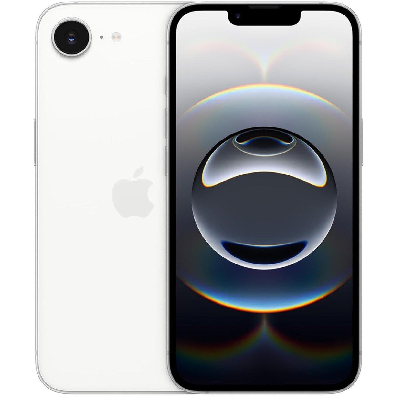 White - Apple - iPhone 16e Bundle - 2