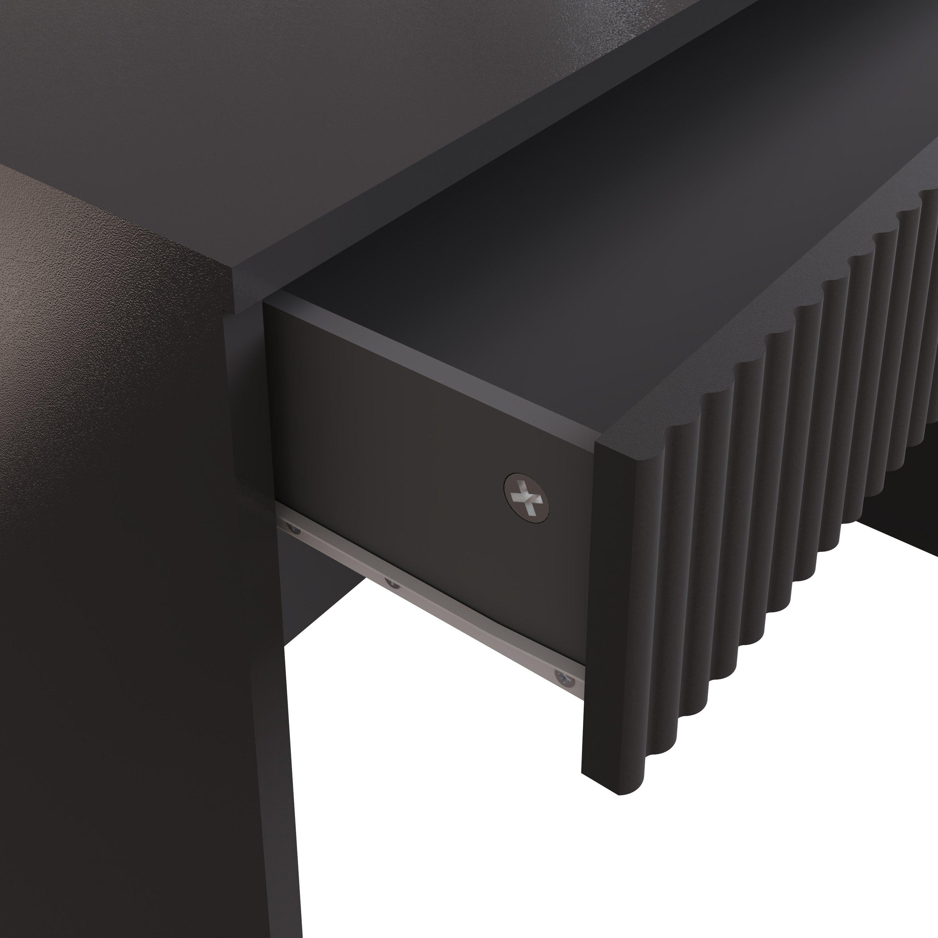 Black - GFW - Rankin Dressing Table Desk - 9