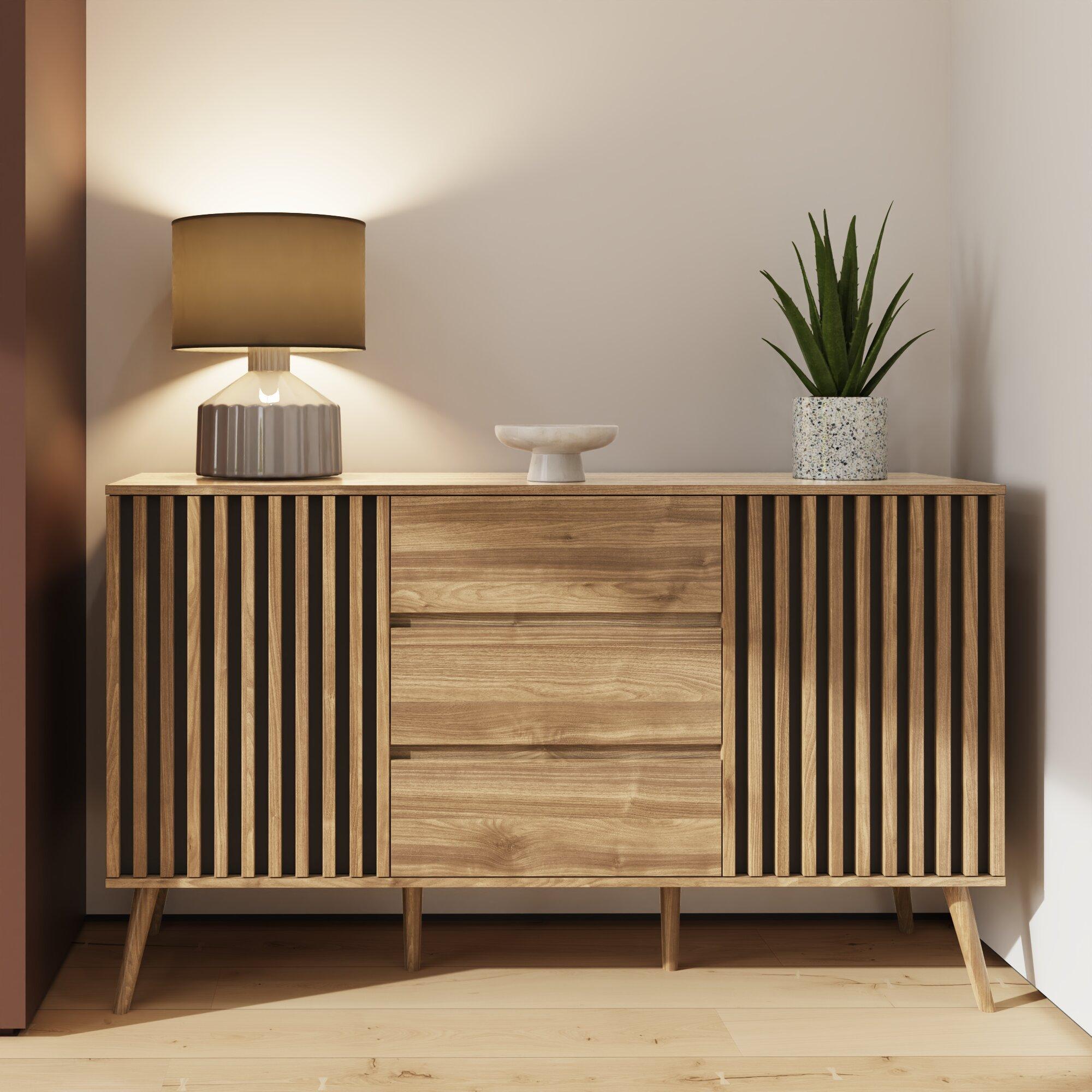 Gfw  Rowan Large Sideboard - Oak