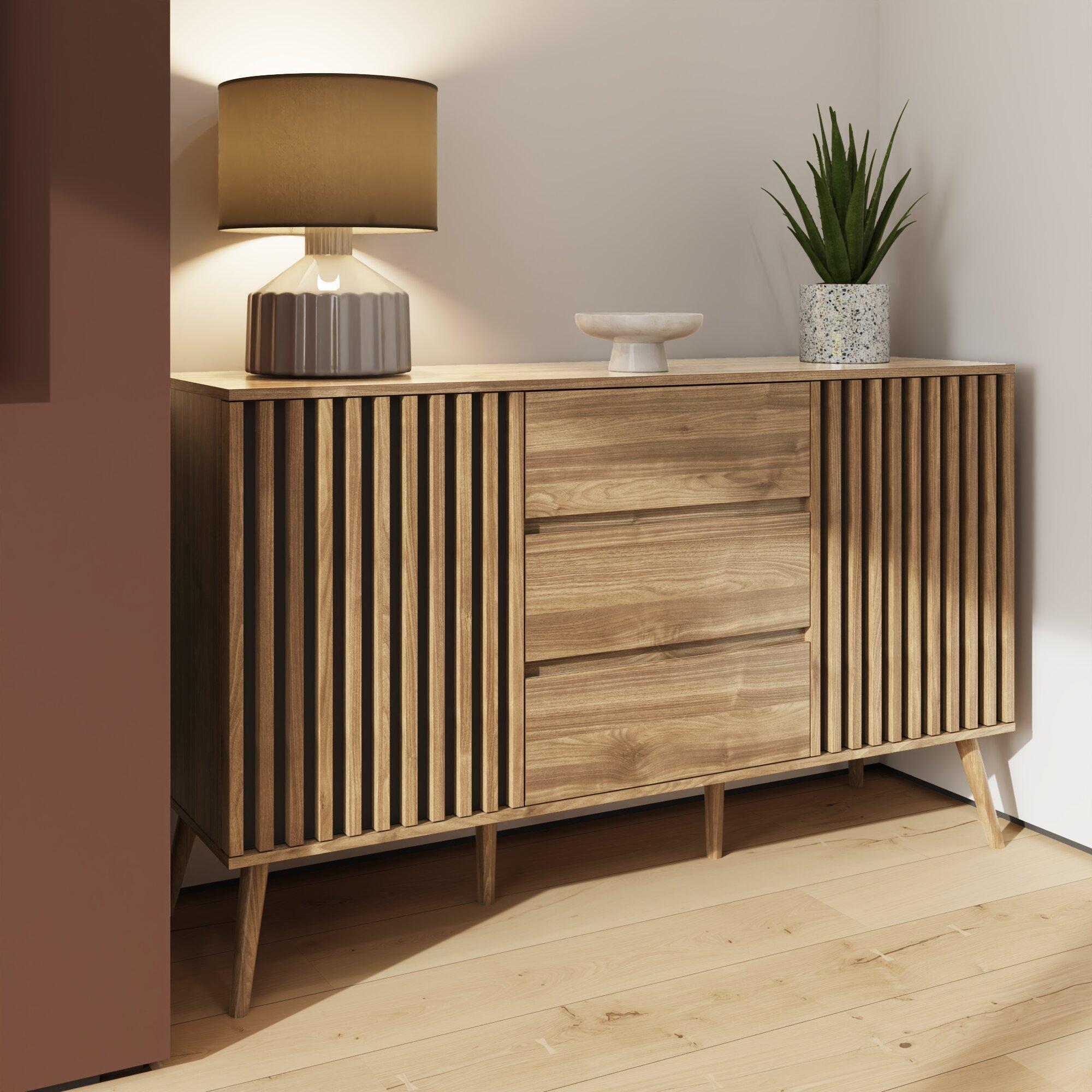 Oak - GFW - Rowan Large Sideboard - 2