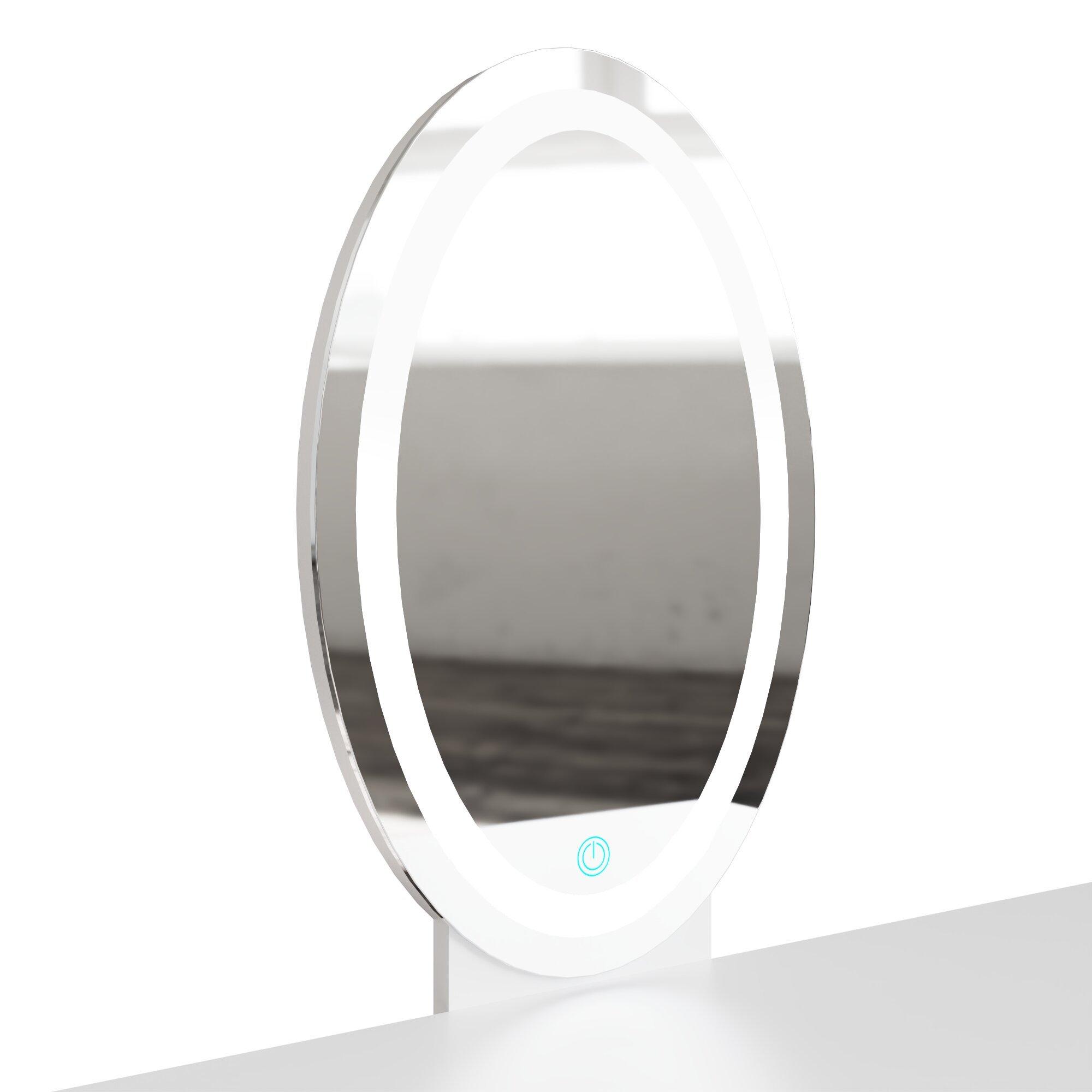 White - GFW - Signy LED Dressing Table Set - 2