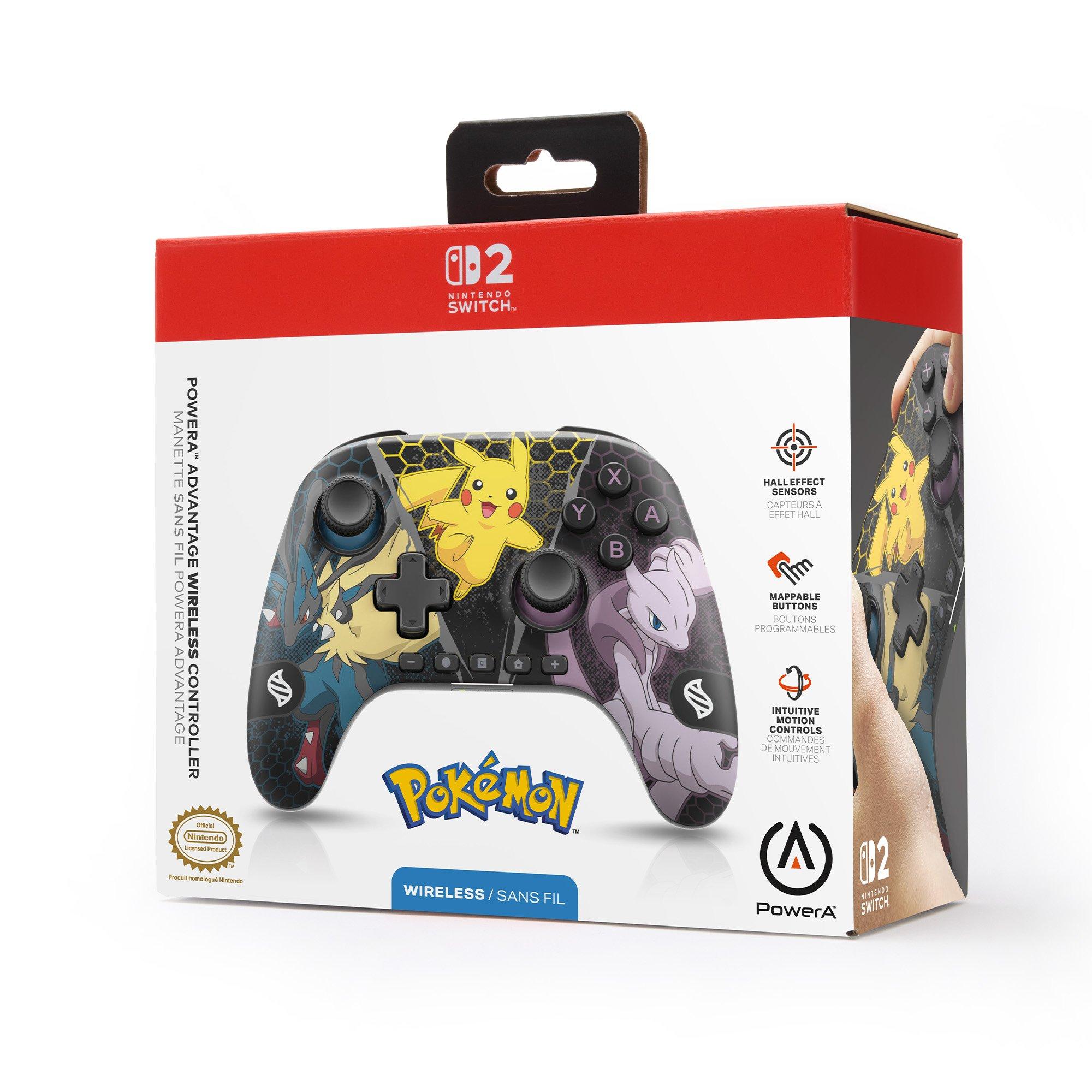 Pokémon MegaEvo - PowerA - Advantage Wireless Controller for Nintendo Switch 2 - Pokemon: Mega Evolutions - 1