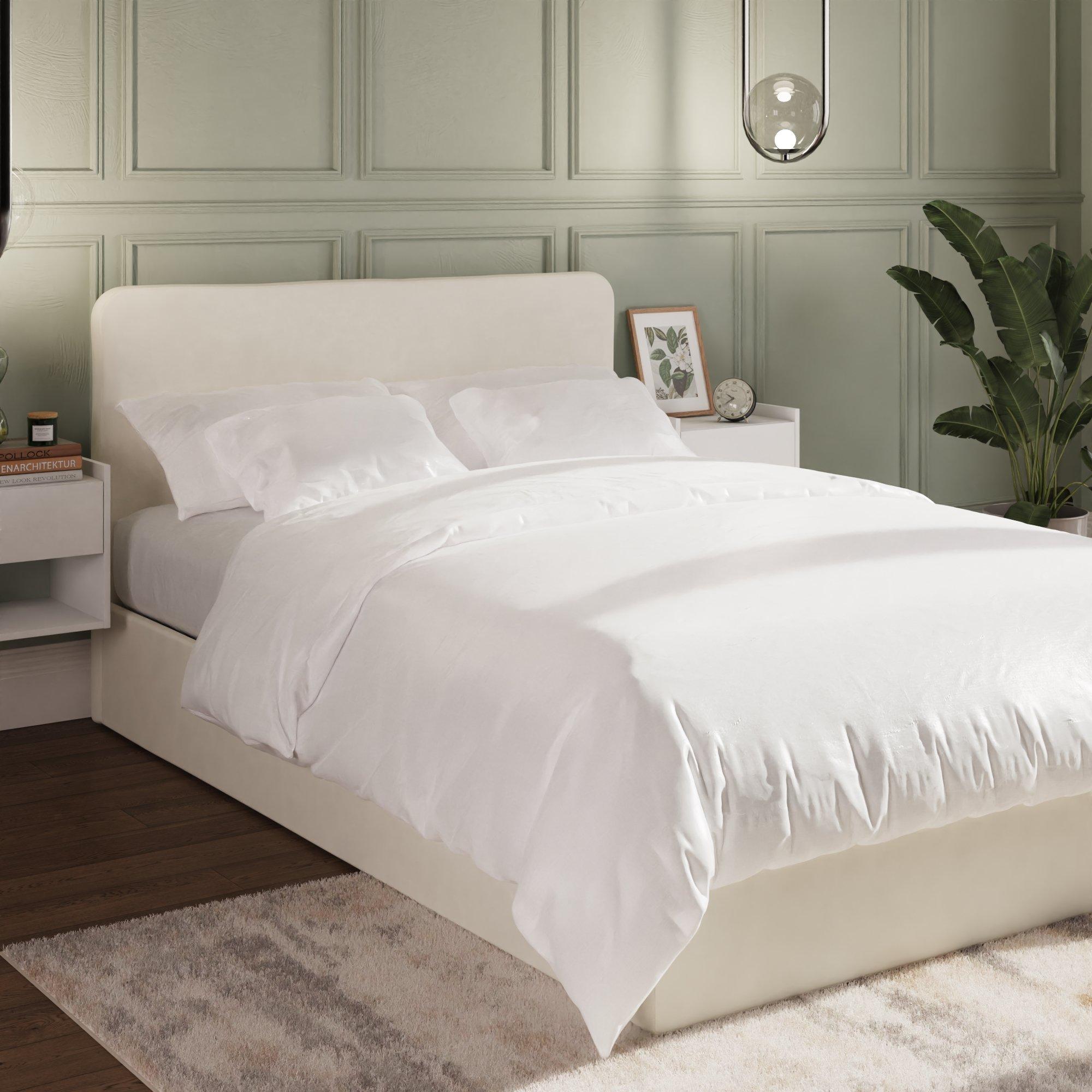 Gfw  Chiswick Small Double Ottoman Bed - Natural - Small Doub