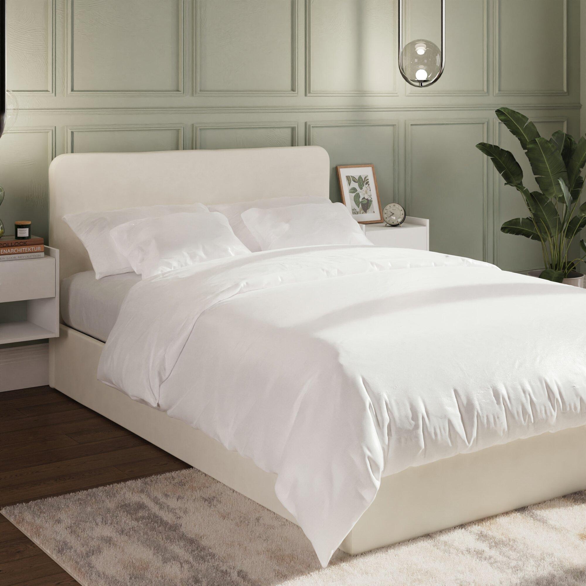 Gfw  Chiswick Double Ottoman Bed - Natural - Double