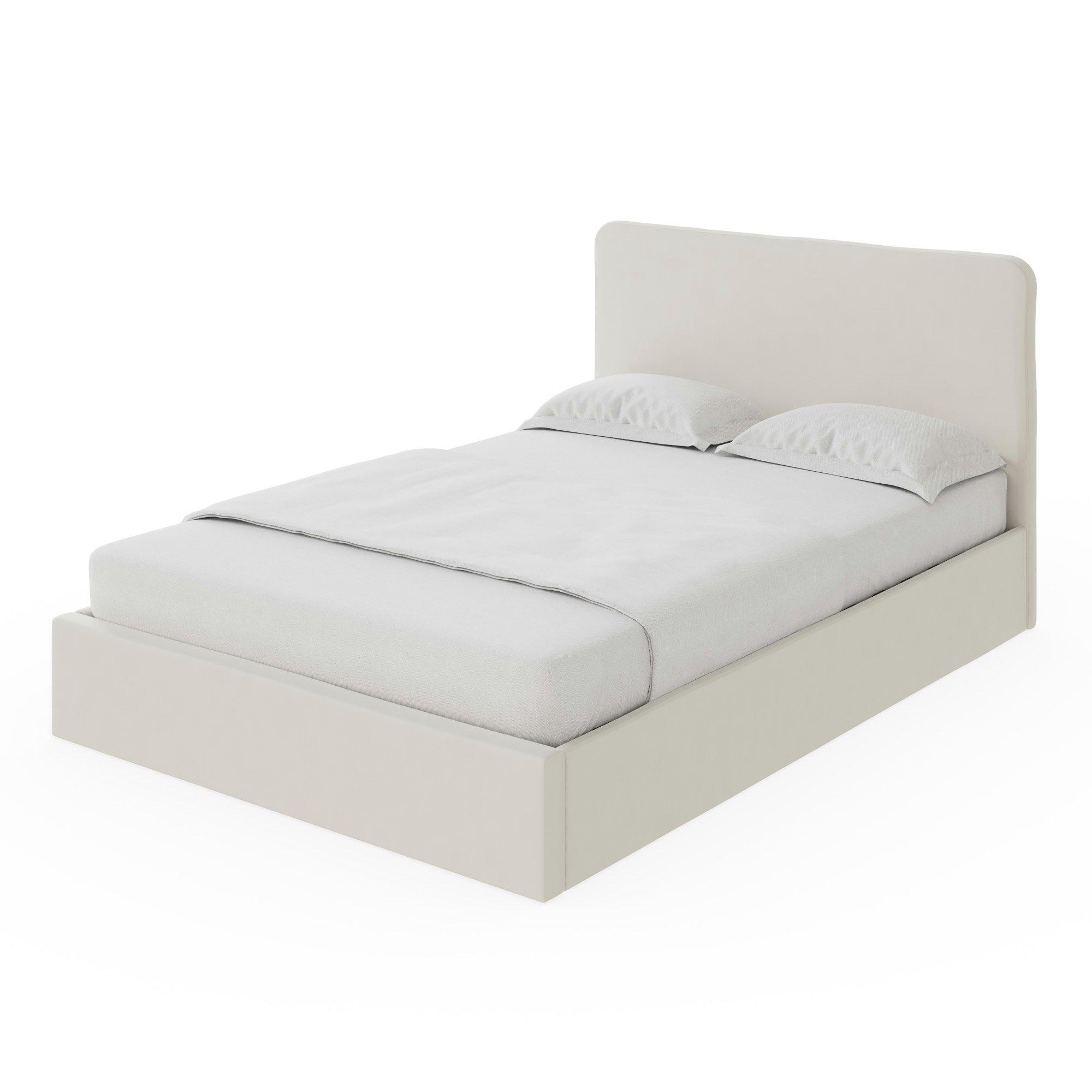 Natural - GFW - Chiswick Double Ottoman Bed - 5
