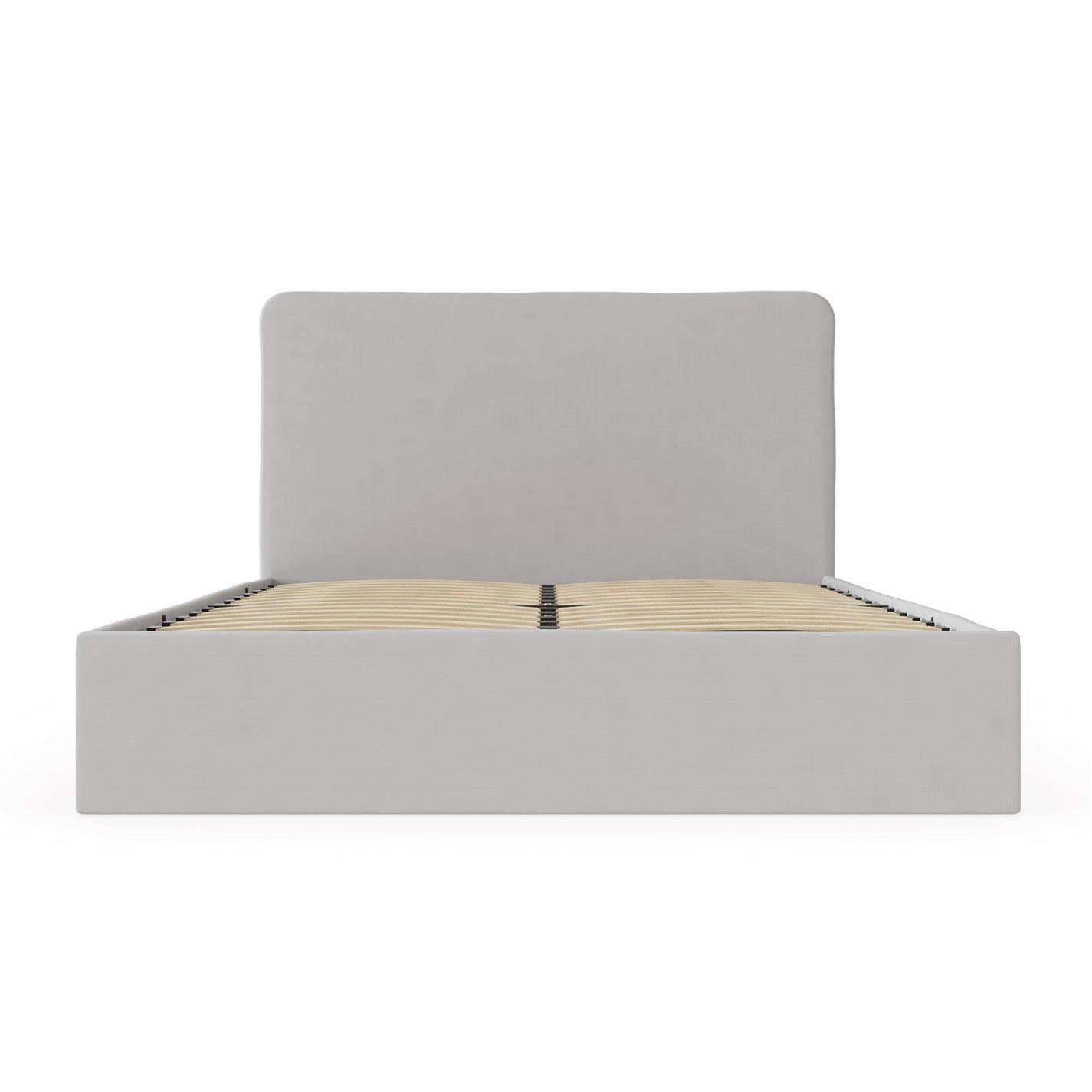 Soft Grey - GFW - Chiswick King Ottoman & Pocket Sprung Mattress - 3