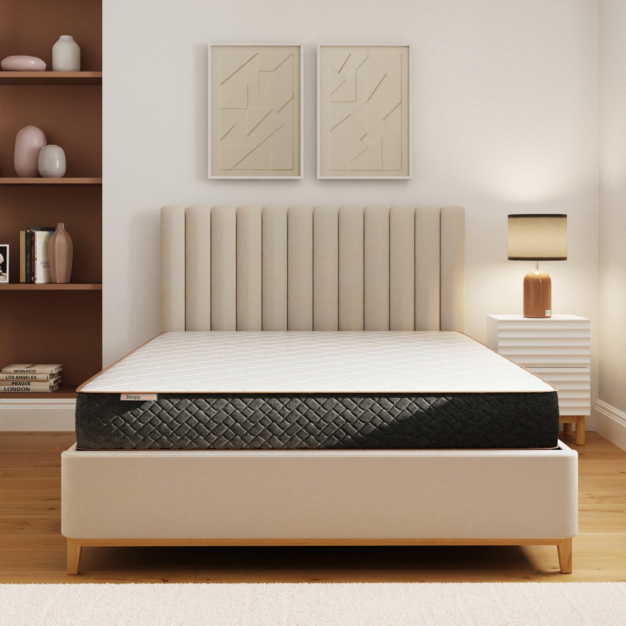 Soft Pink - GFW - Chiswick King Ottoman & Pocket Sprung Mattress - 11