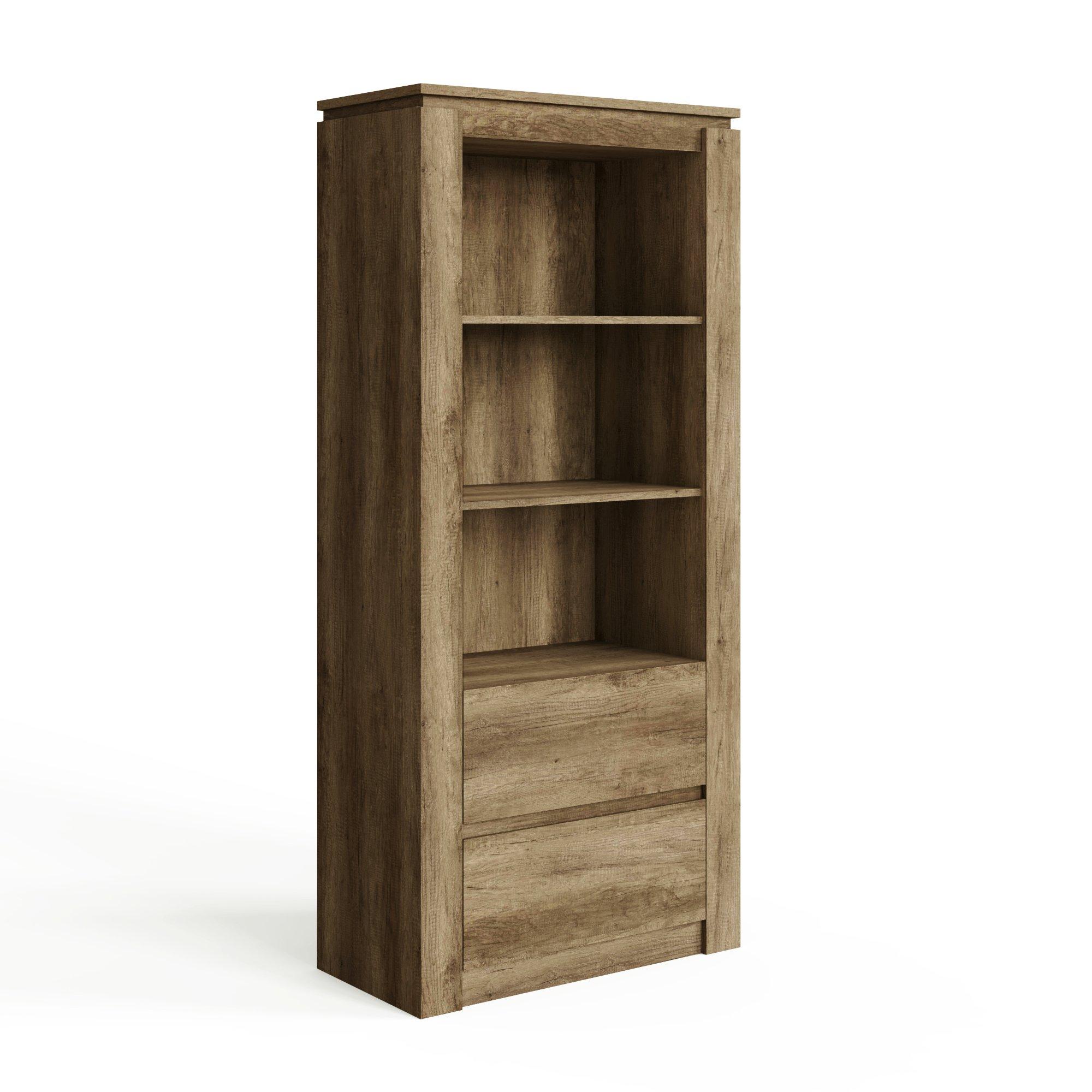 Grey Oak - GFW - Canyon Oak Bookcase - 4