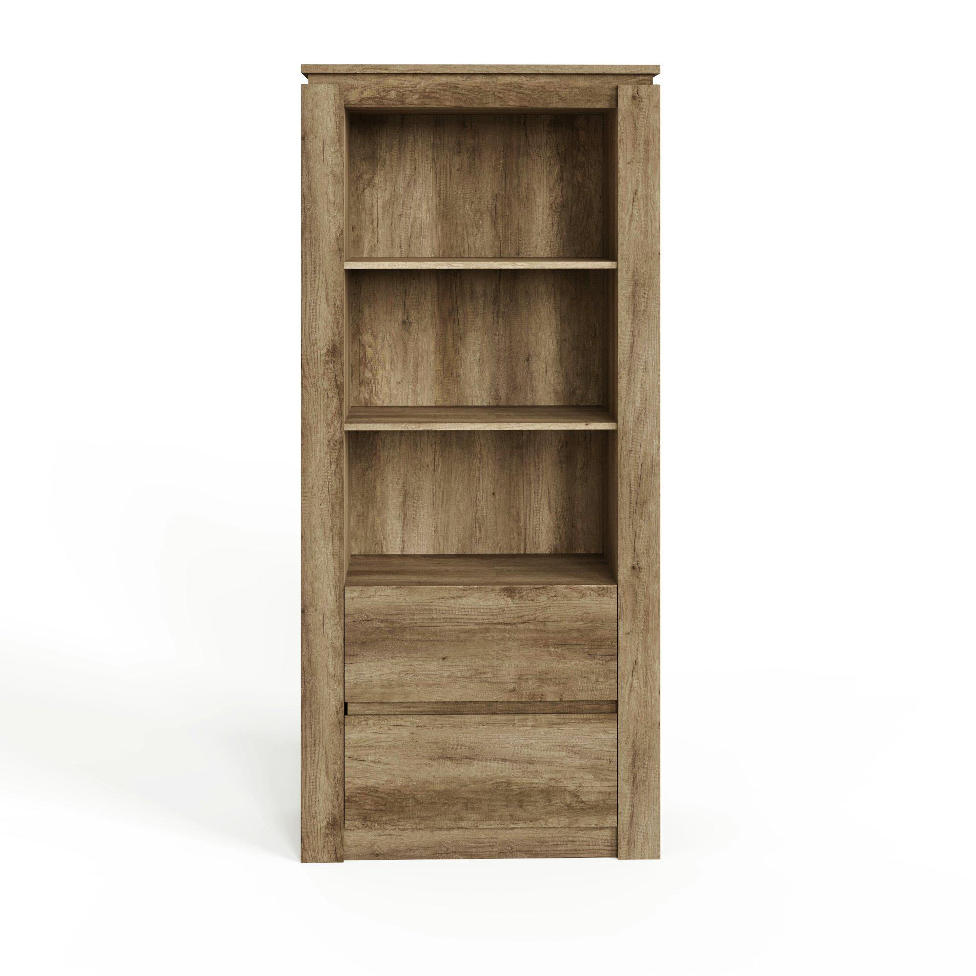 Grey Oak - GFW - Canyon Oak Bookcase - 6