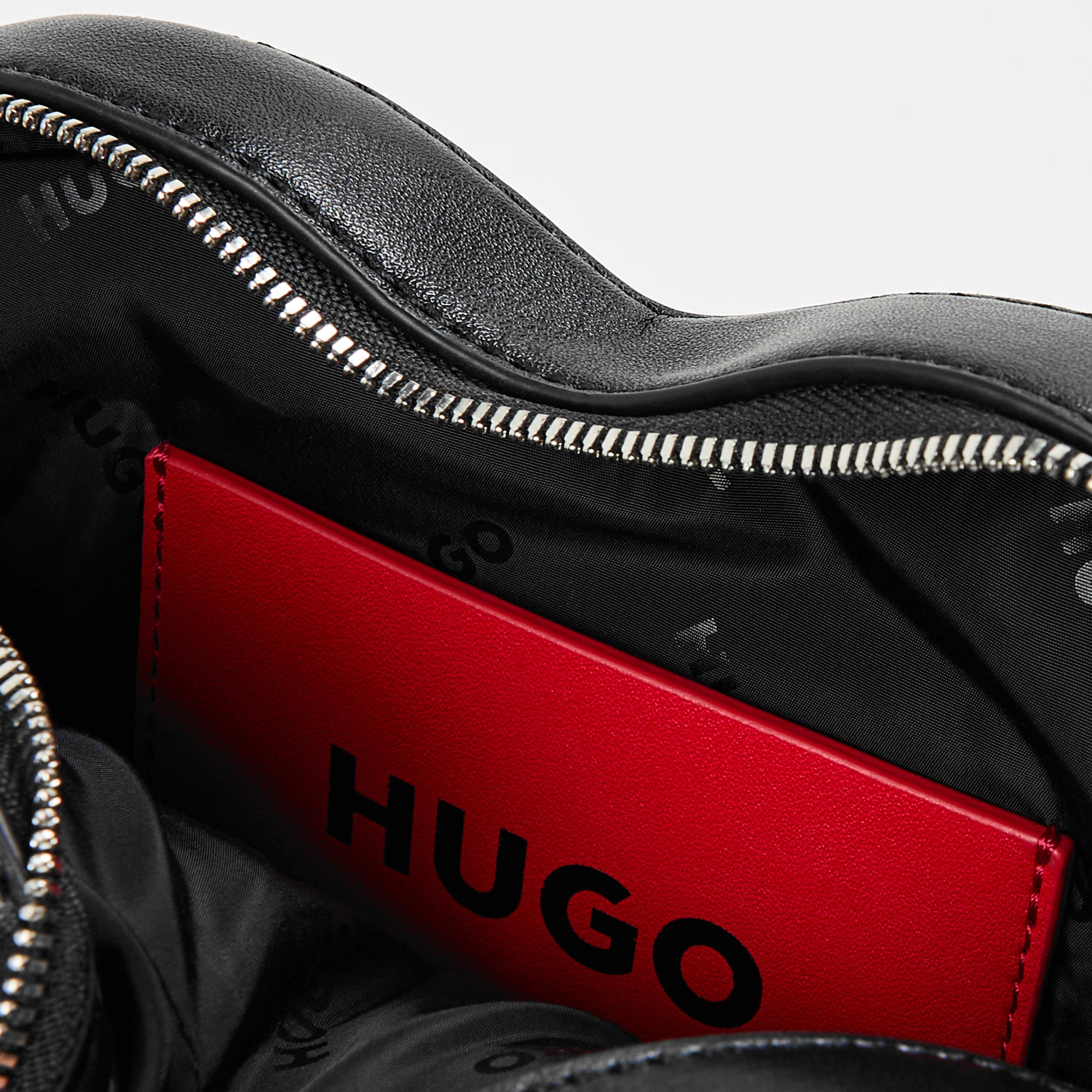 Black - Hugo - Women's Love Pu Crossbody Bag - 4