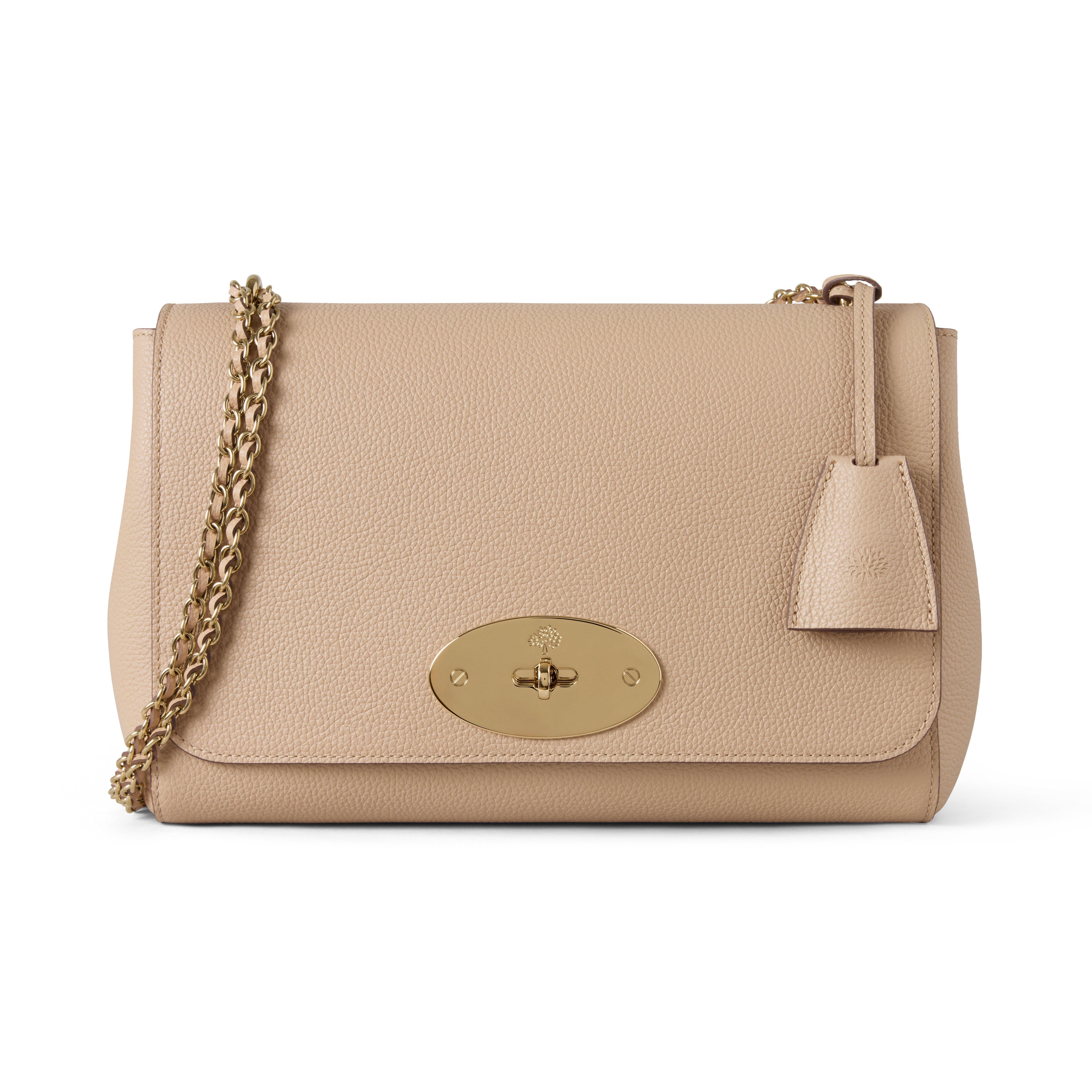 Mulberry Medium Lily Classic Grain - Crumpet SCG