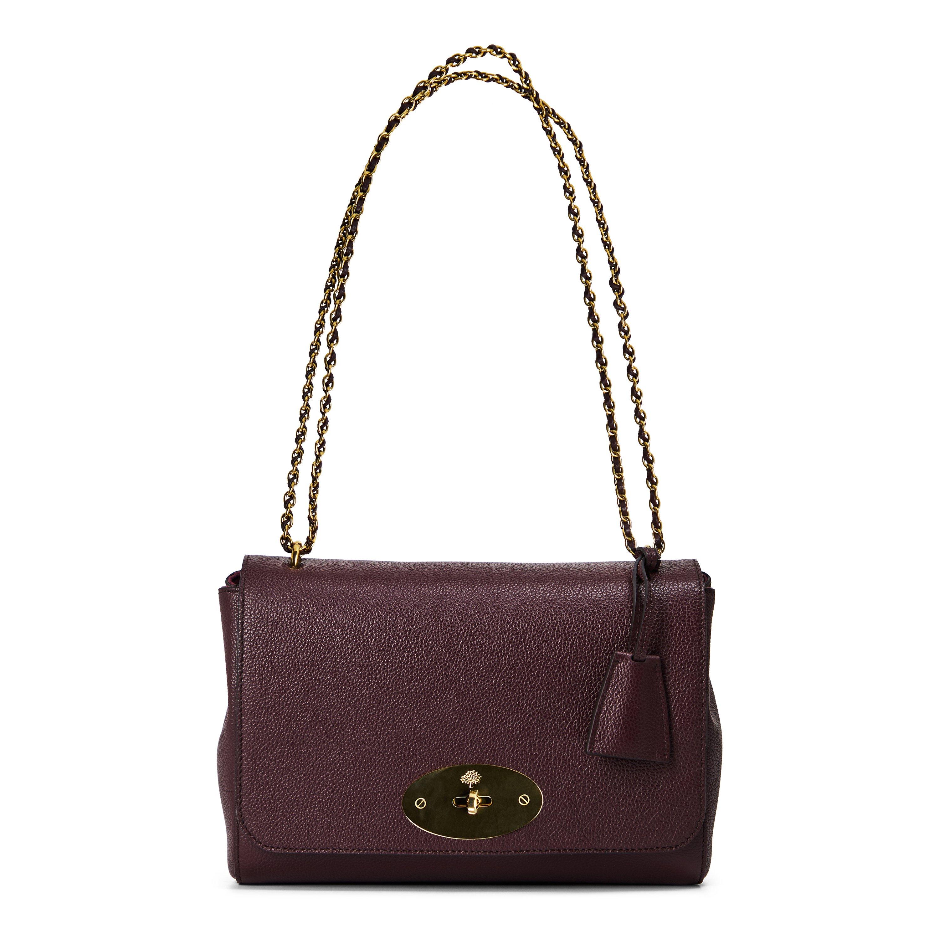 Oxblood - Mulberry - Medium Lily Classic Grain - 1