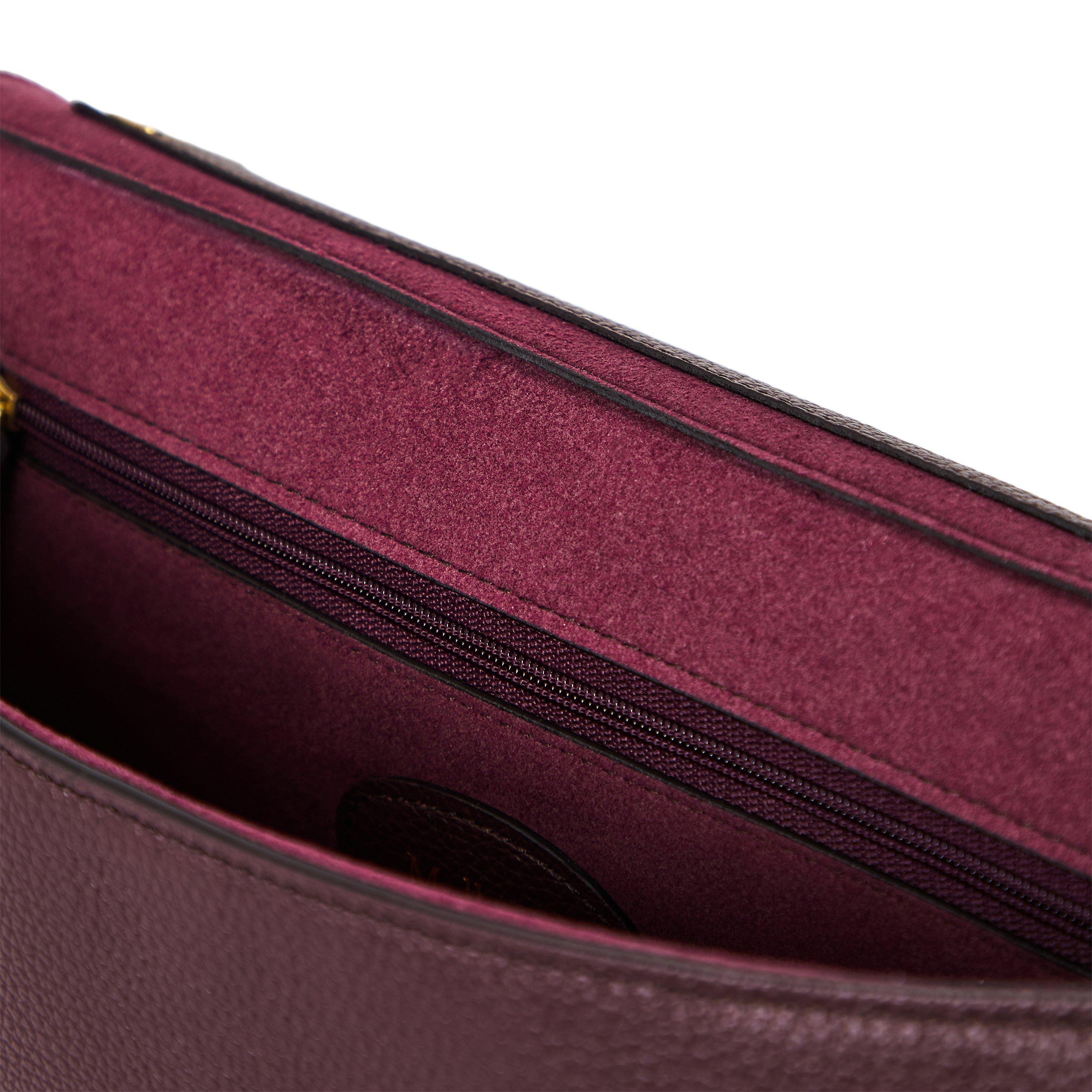 Oxblood - Mulberry - Medium Lily Classic Grain - 4