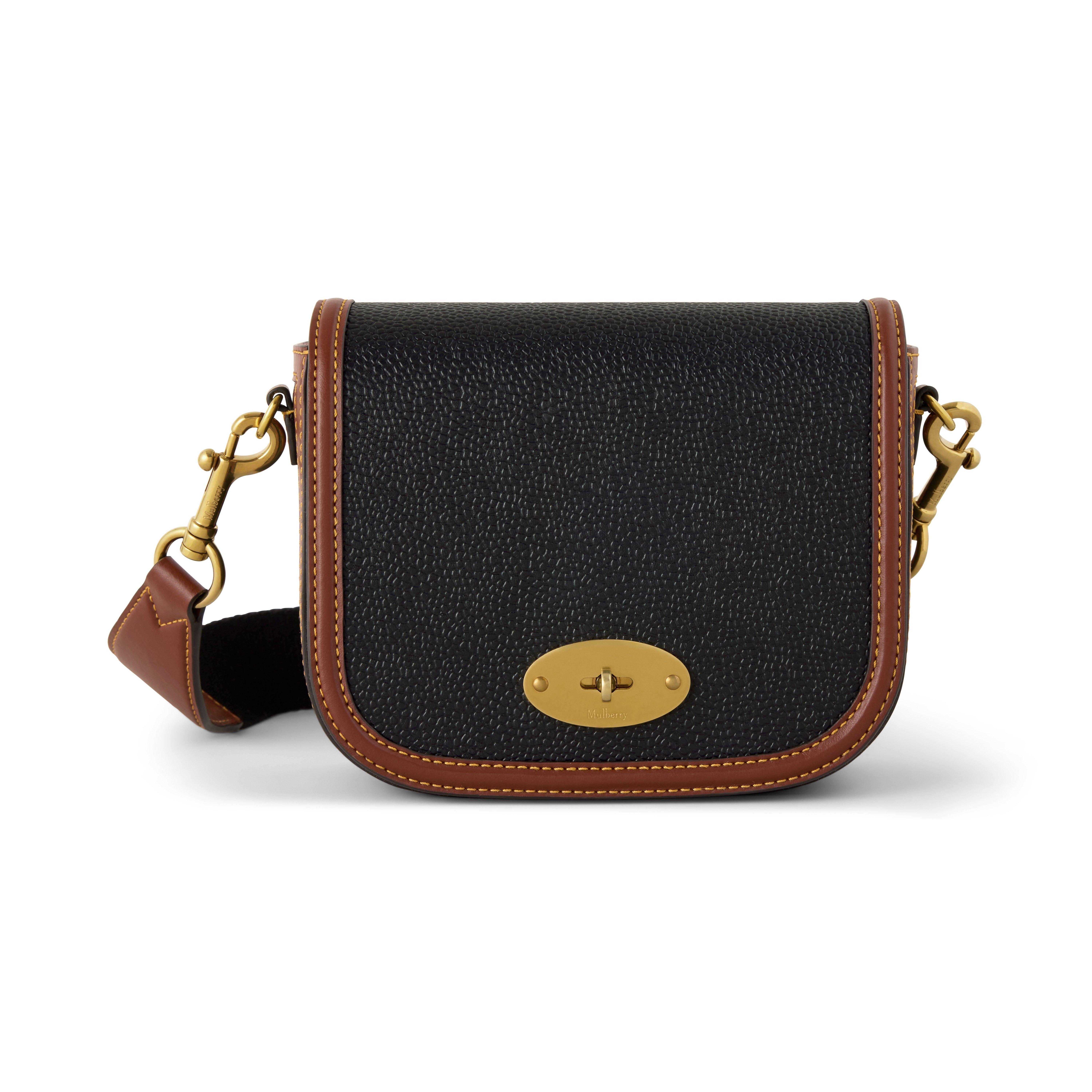 BlkCogSctchG - Mulberry - Small Darley Satchel Scotchgrain - 1