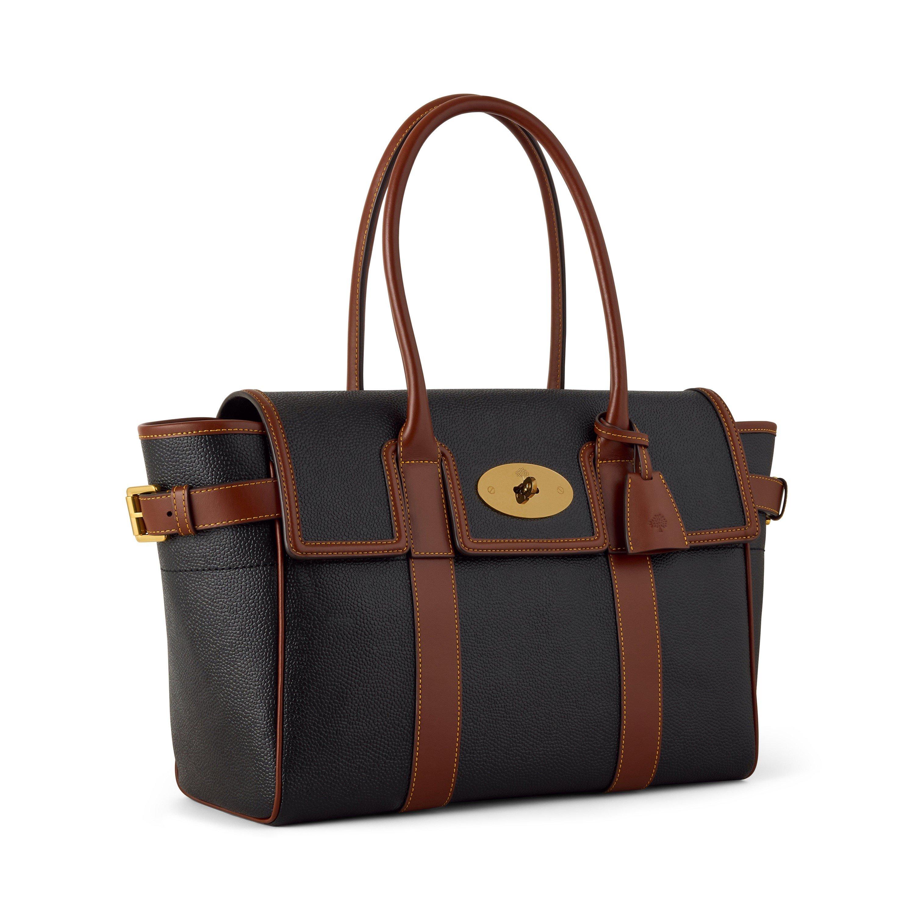 Black-Cognac - Mulberry - Bayswater Scotchgrain - 4