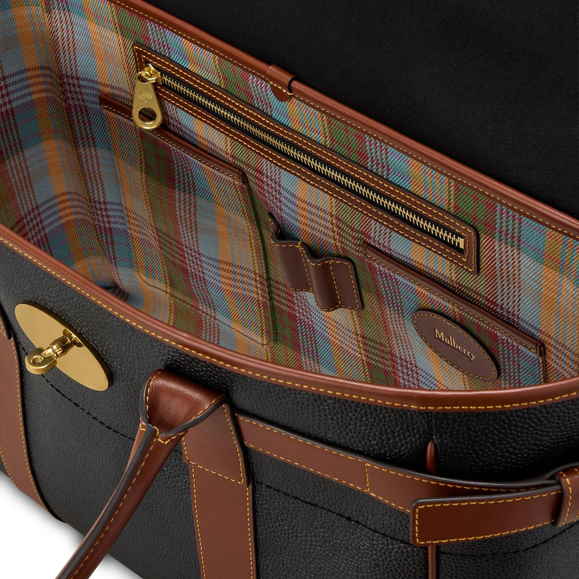 Black-Cognac - Mulberry - Bayswater Scotchgrain - 6