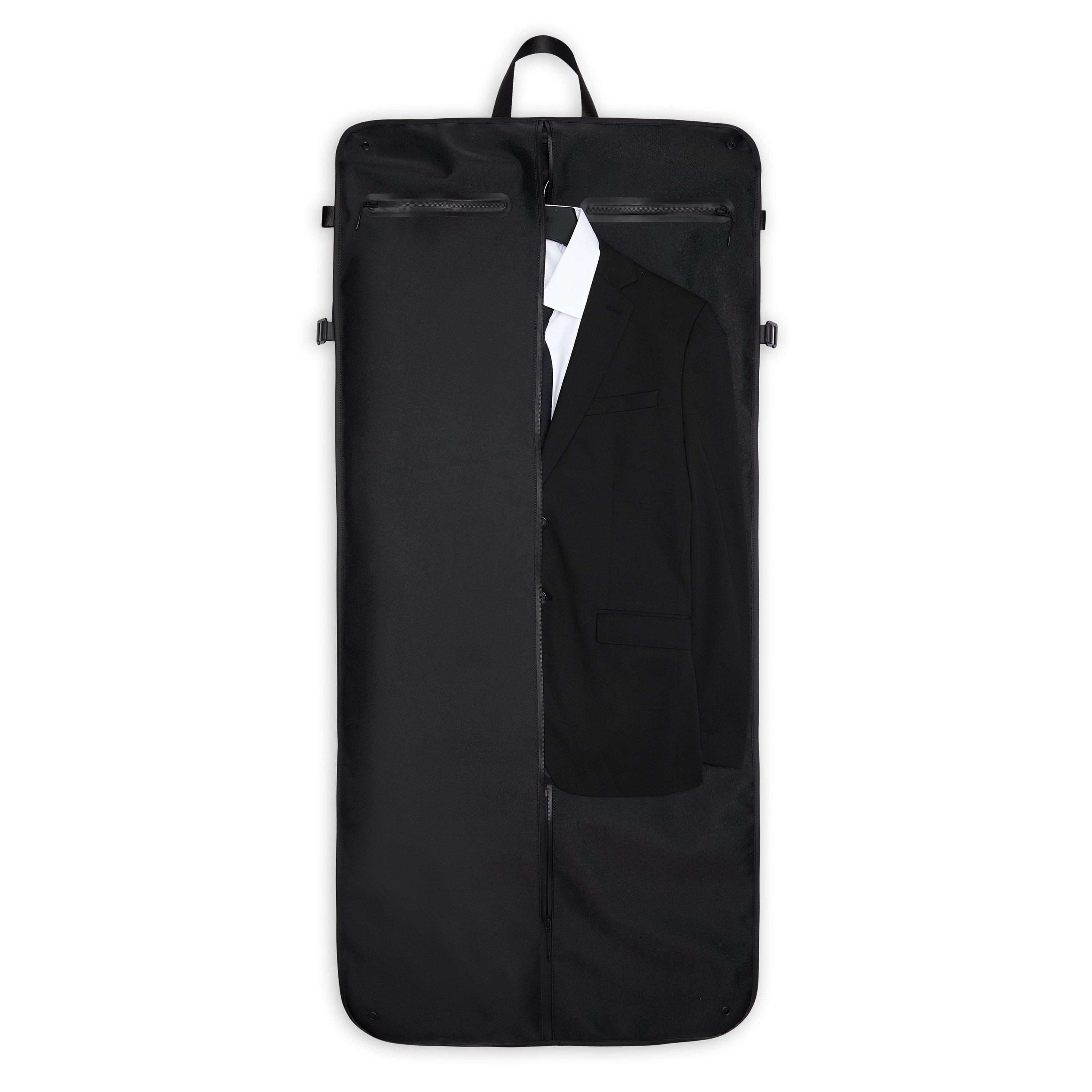 Black 01 - Rains - OTG Suit Bag - 4