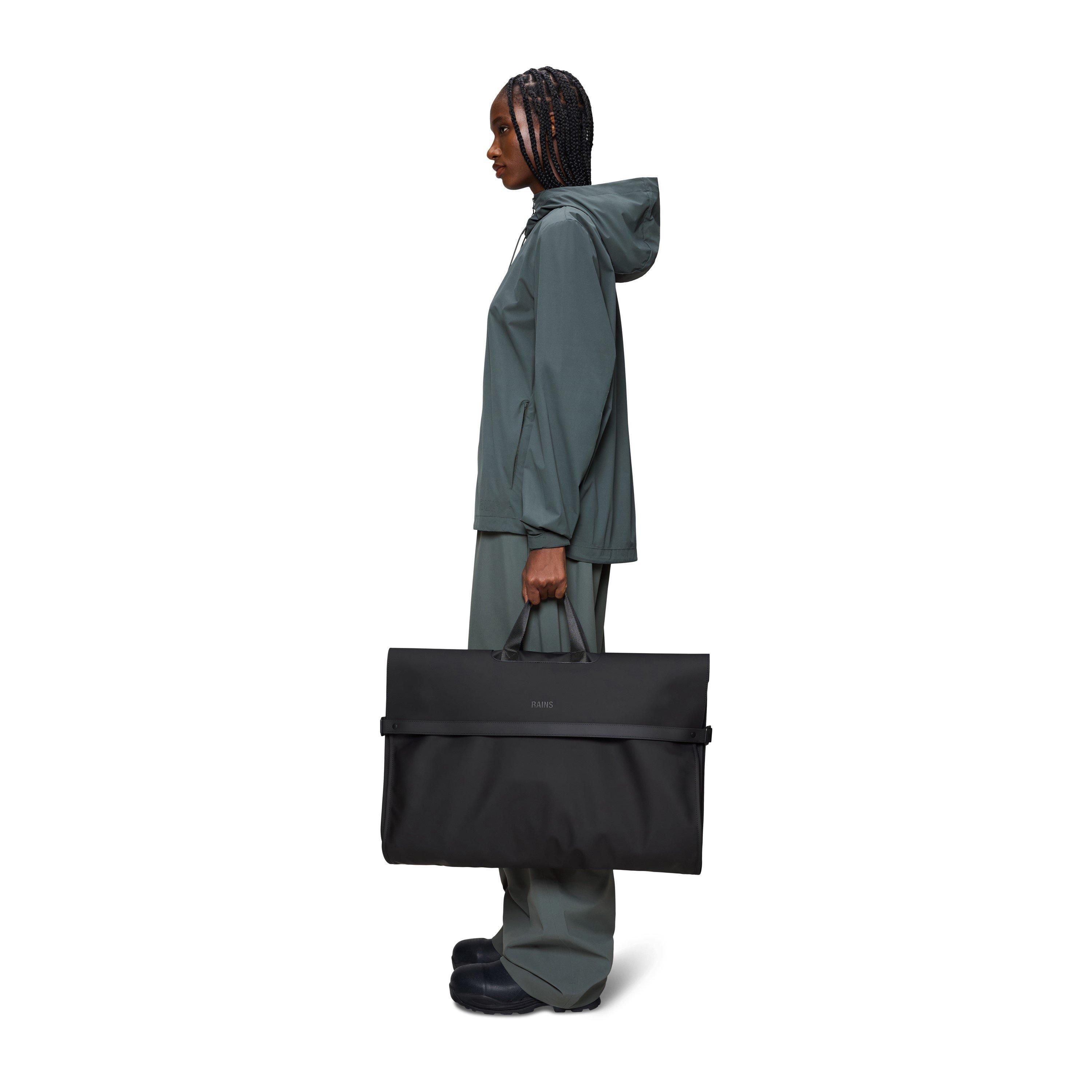 Black 01 - Rains - OTG Suit Bag - 7