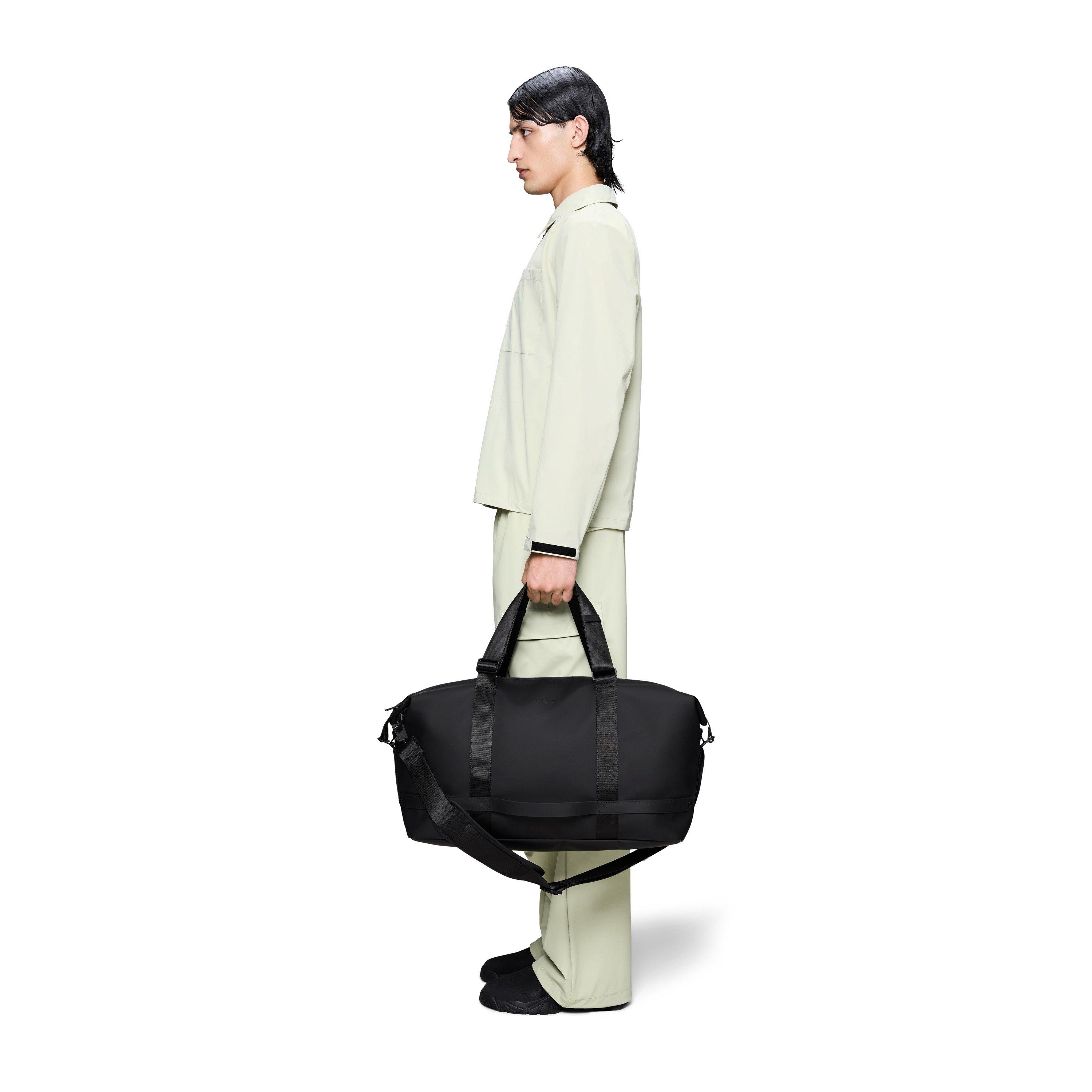Black 01 - Rains - OTG Weekend Bag - 3