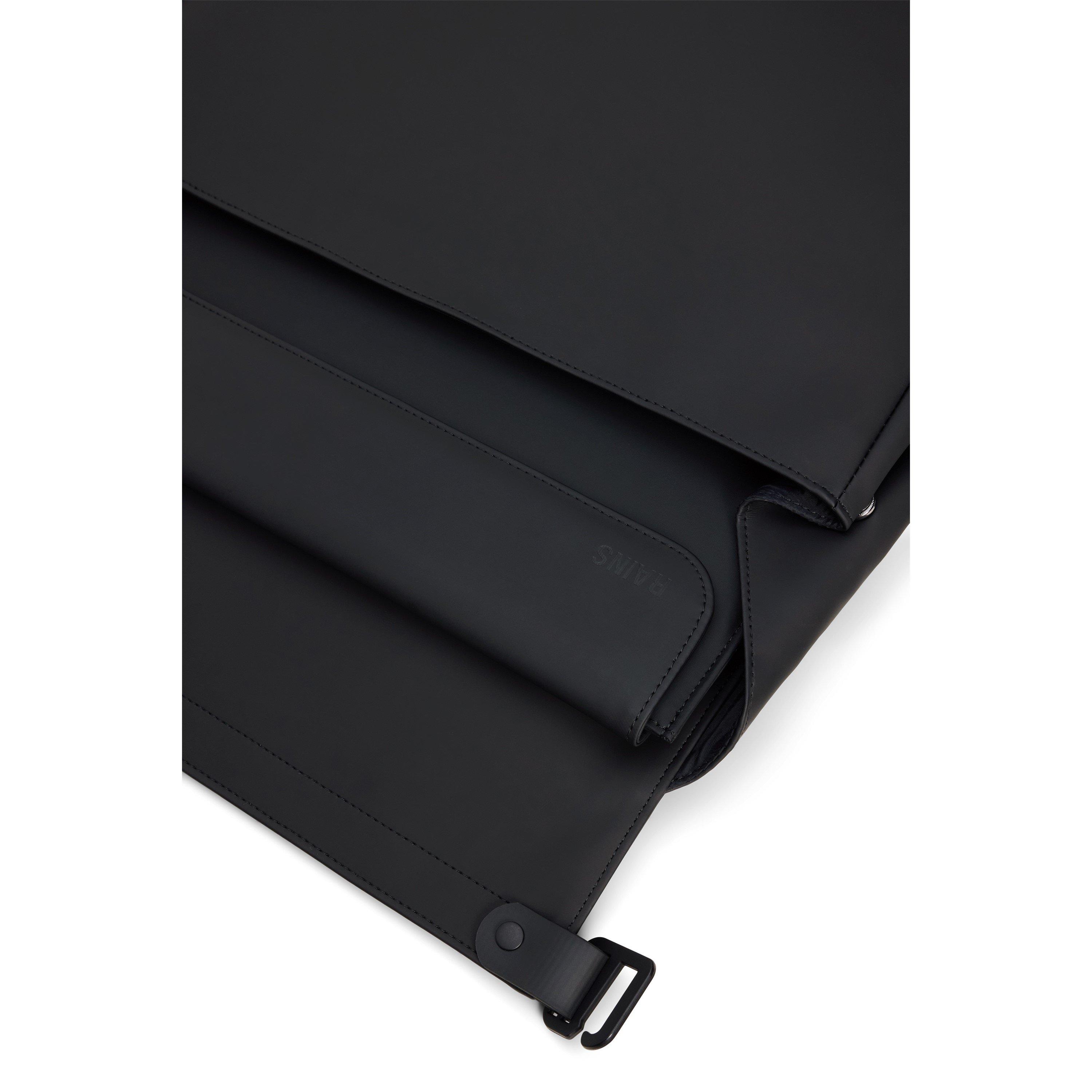 Black 01 - Rains - OTG Messenger Bag - 4