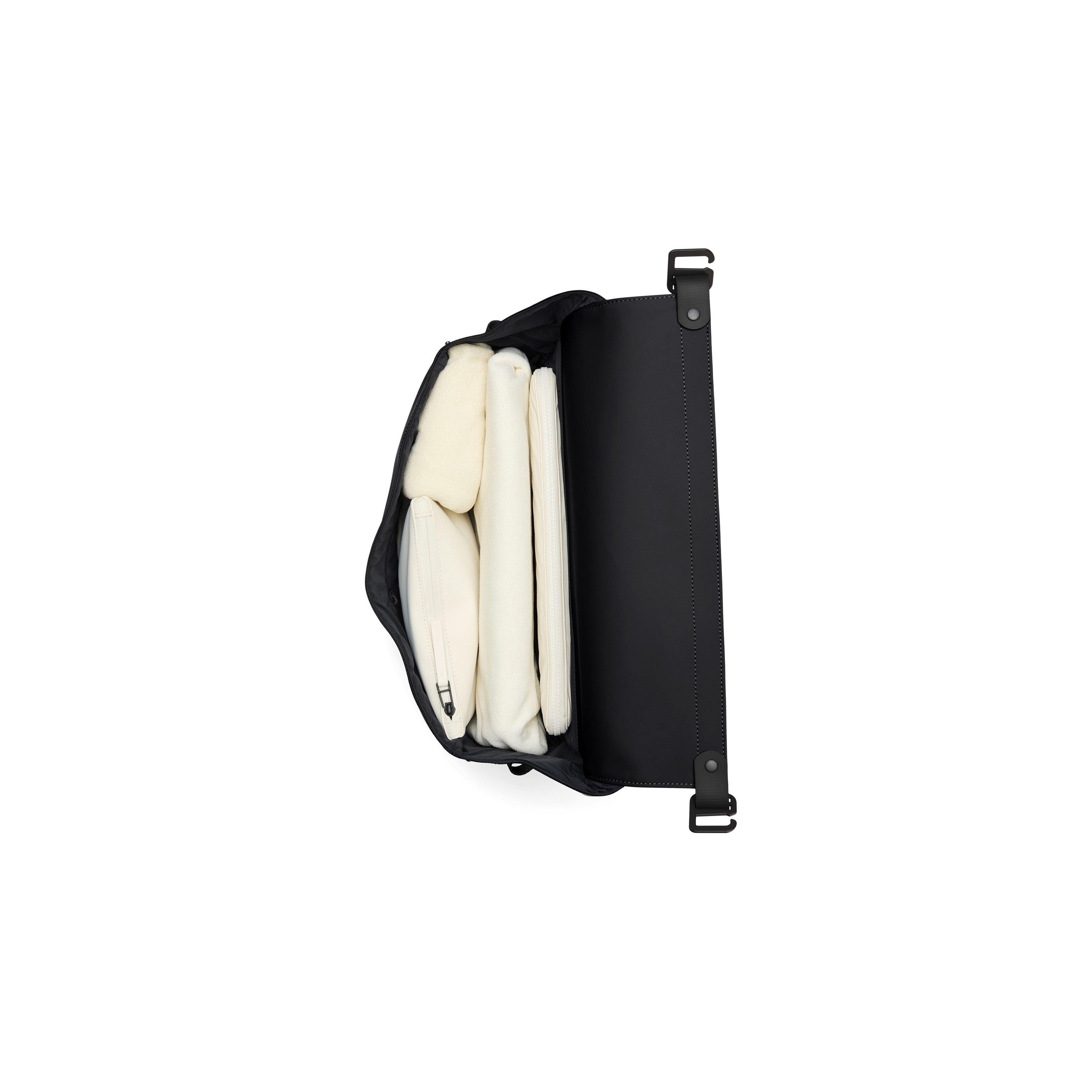 Black 01 - Rains - OTG Messenger Bag - 5