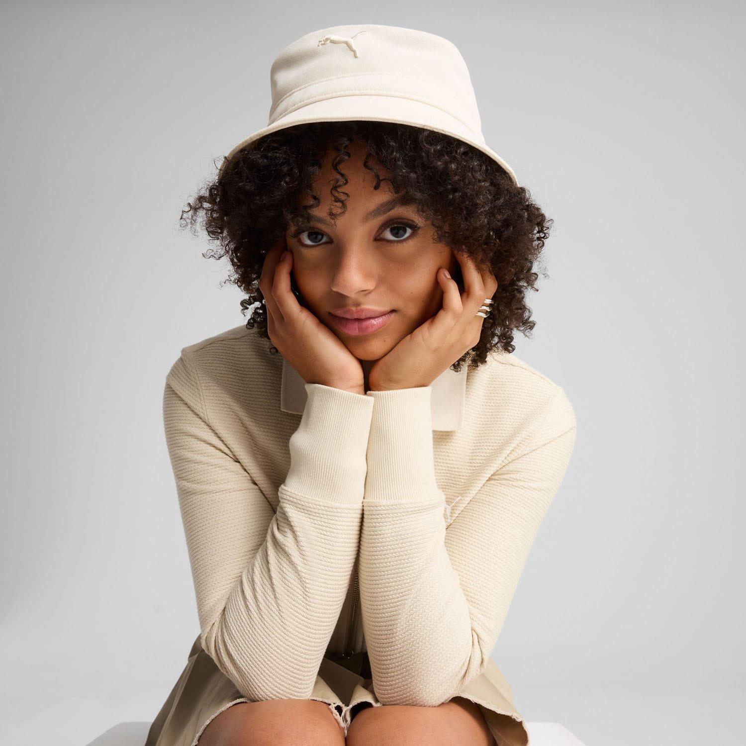 White - Puma - Premium Essential Bucket Hat - 2