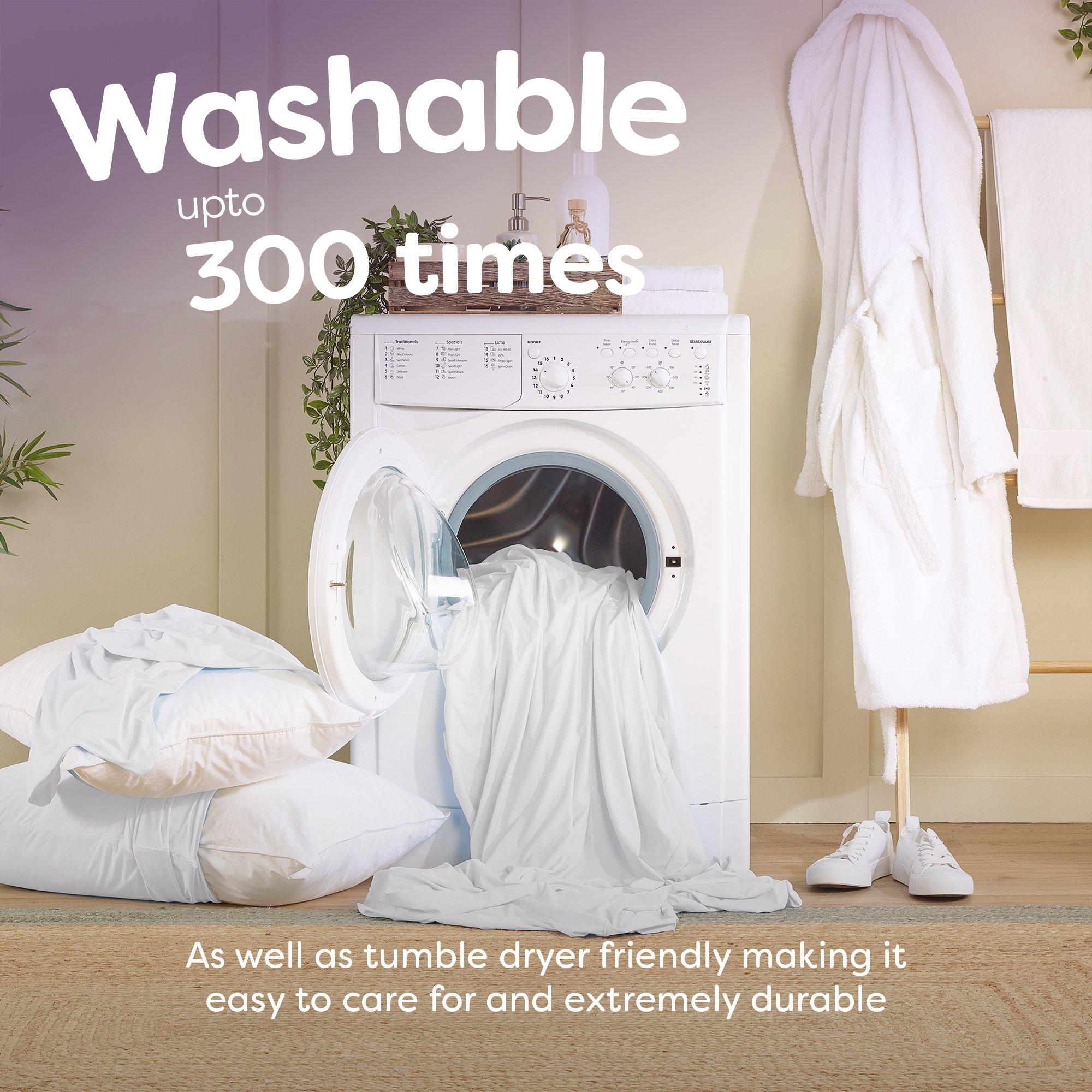 White - Slumberdown - Waterproof Protect Mattress Protector - 6