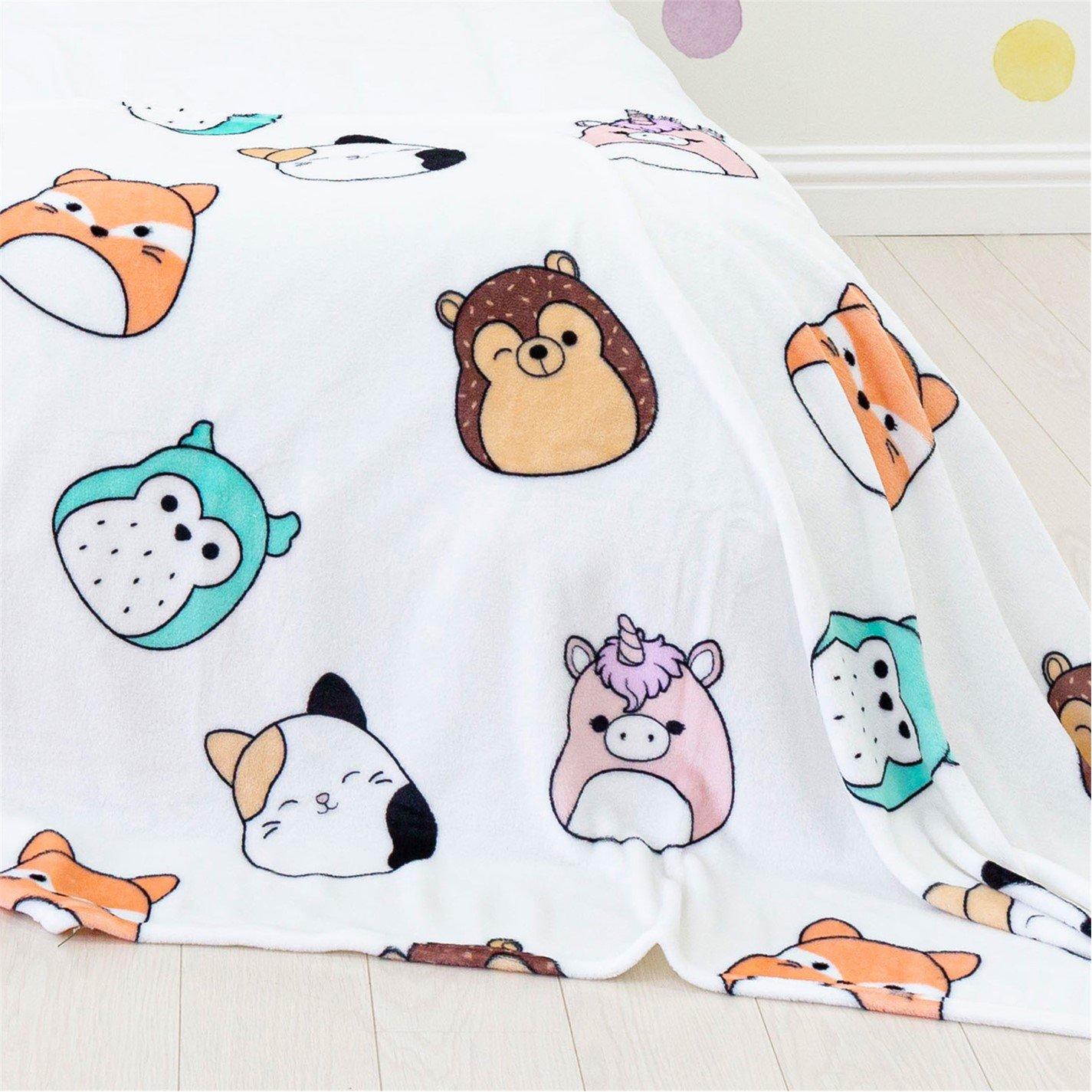 Kids Chill Fleece Blanket Squishmallows - 100x150cm