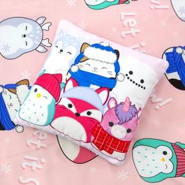 Squishmallows Kids' Snowflake Square Cushion