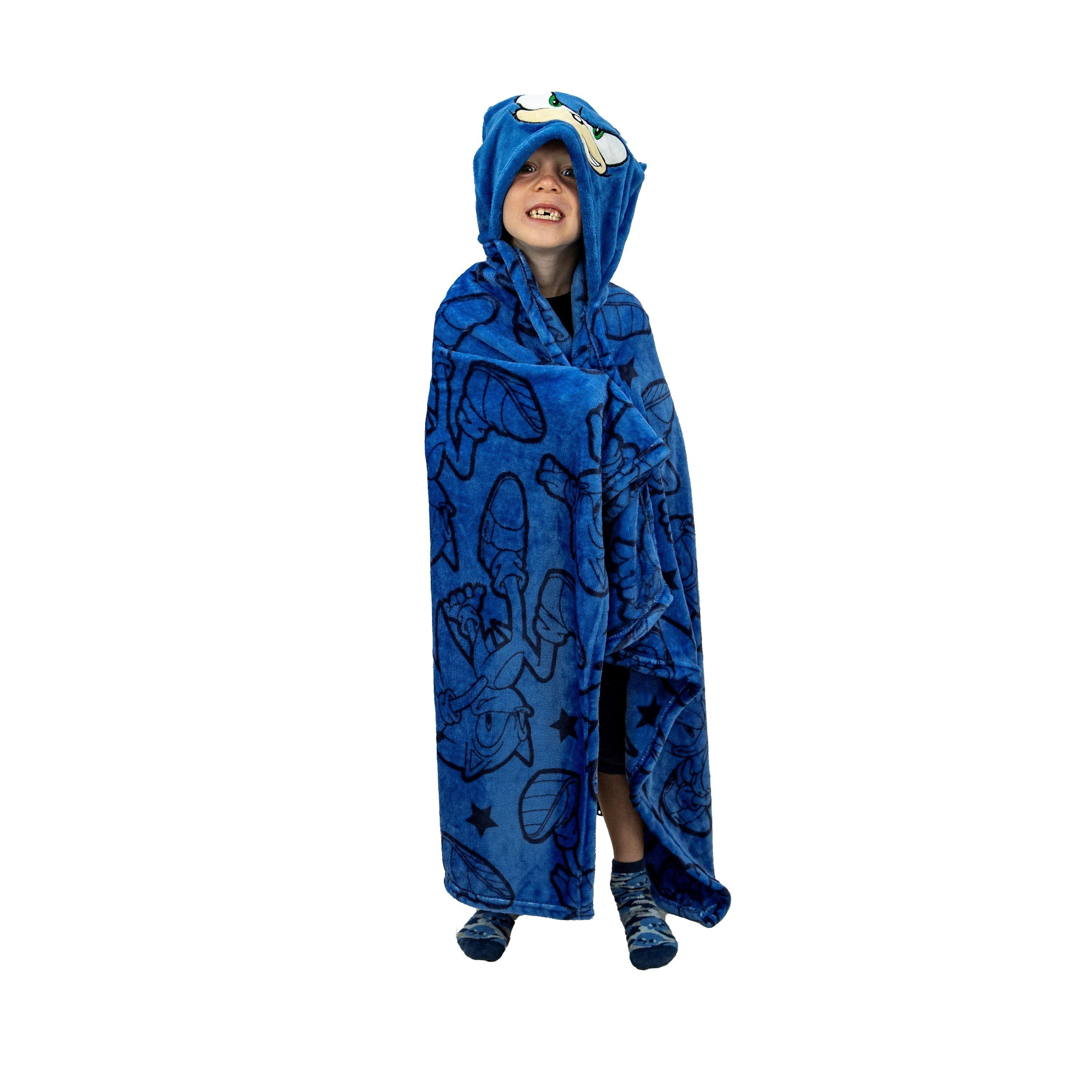Sonic - Sonic - Hood Black Blanket - 2