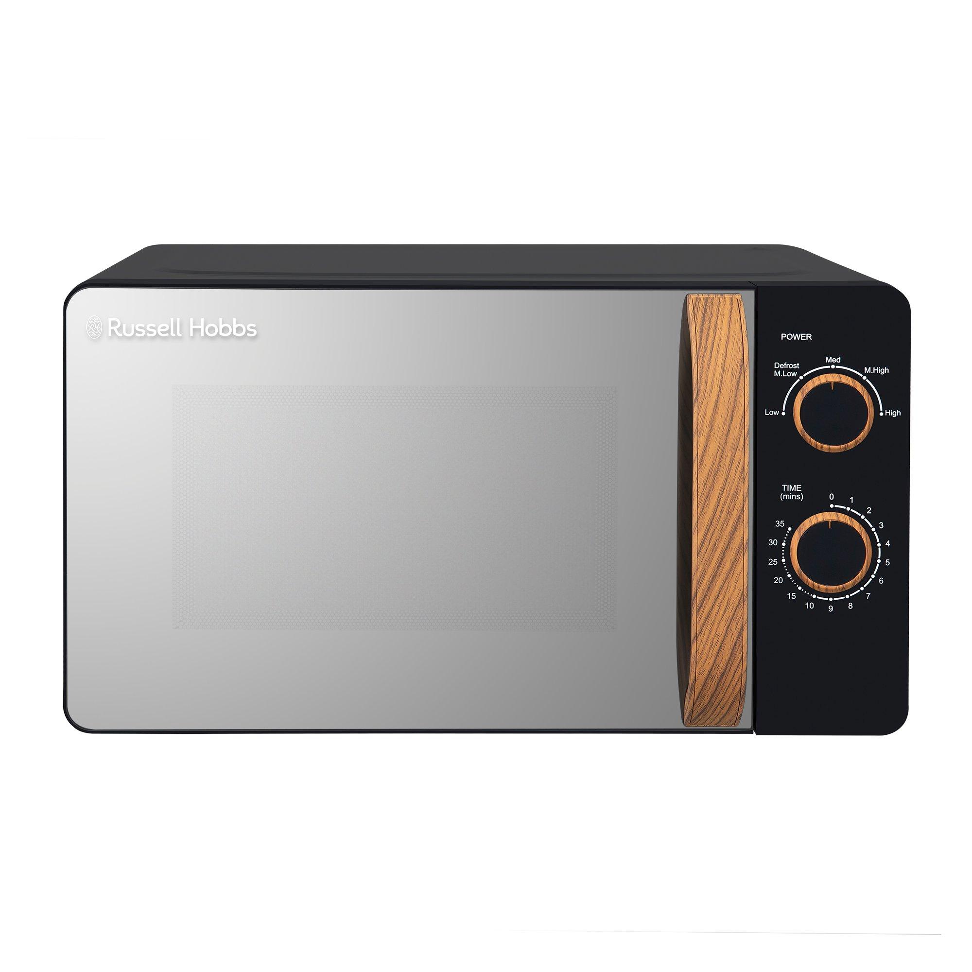 Russell Hobbs RHMM713B-N Scandi Compact Manual Microwave 17L