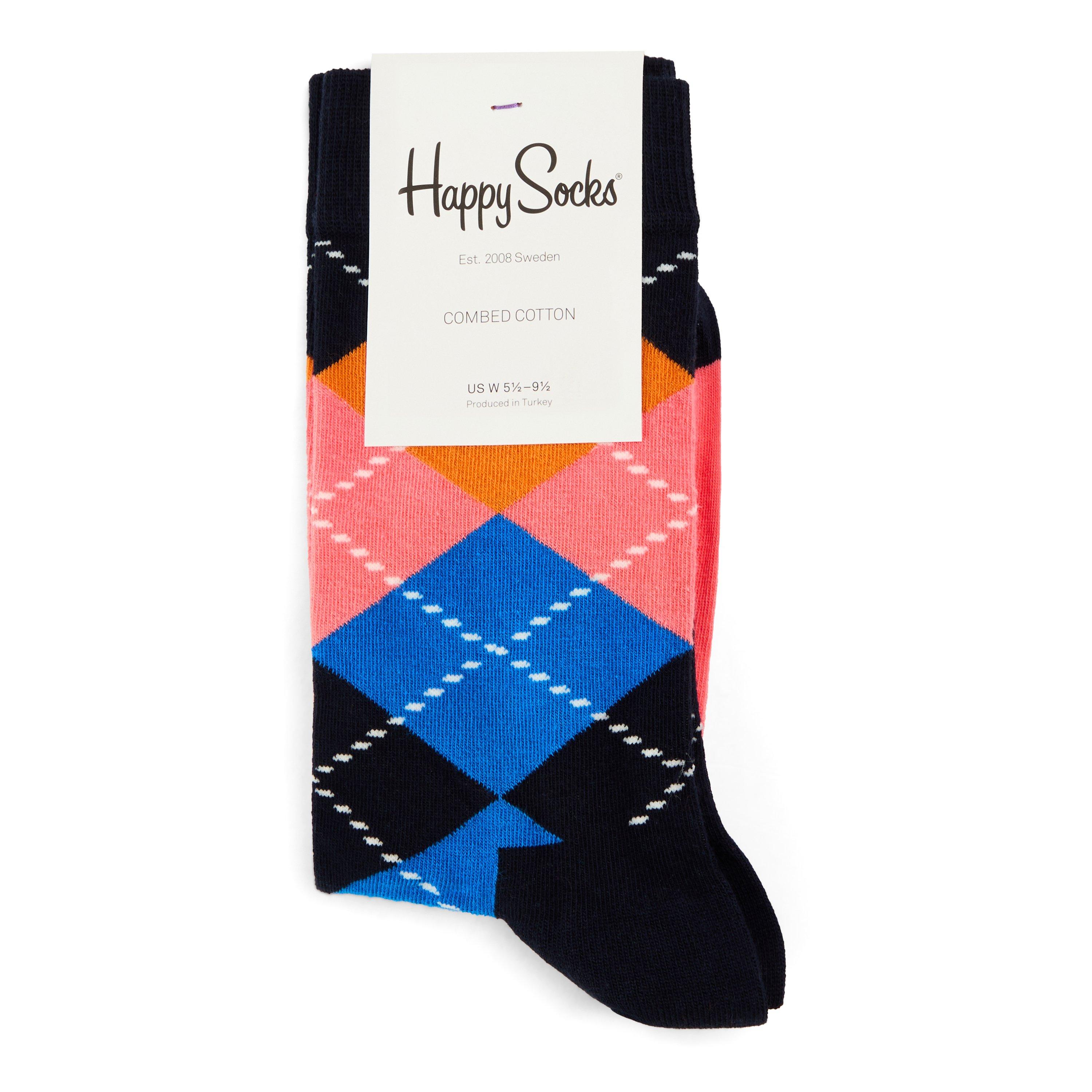 Marineblå - Happy Socks - Argyle Sk 99 - 2