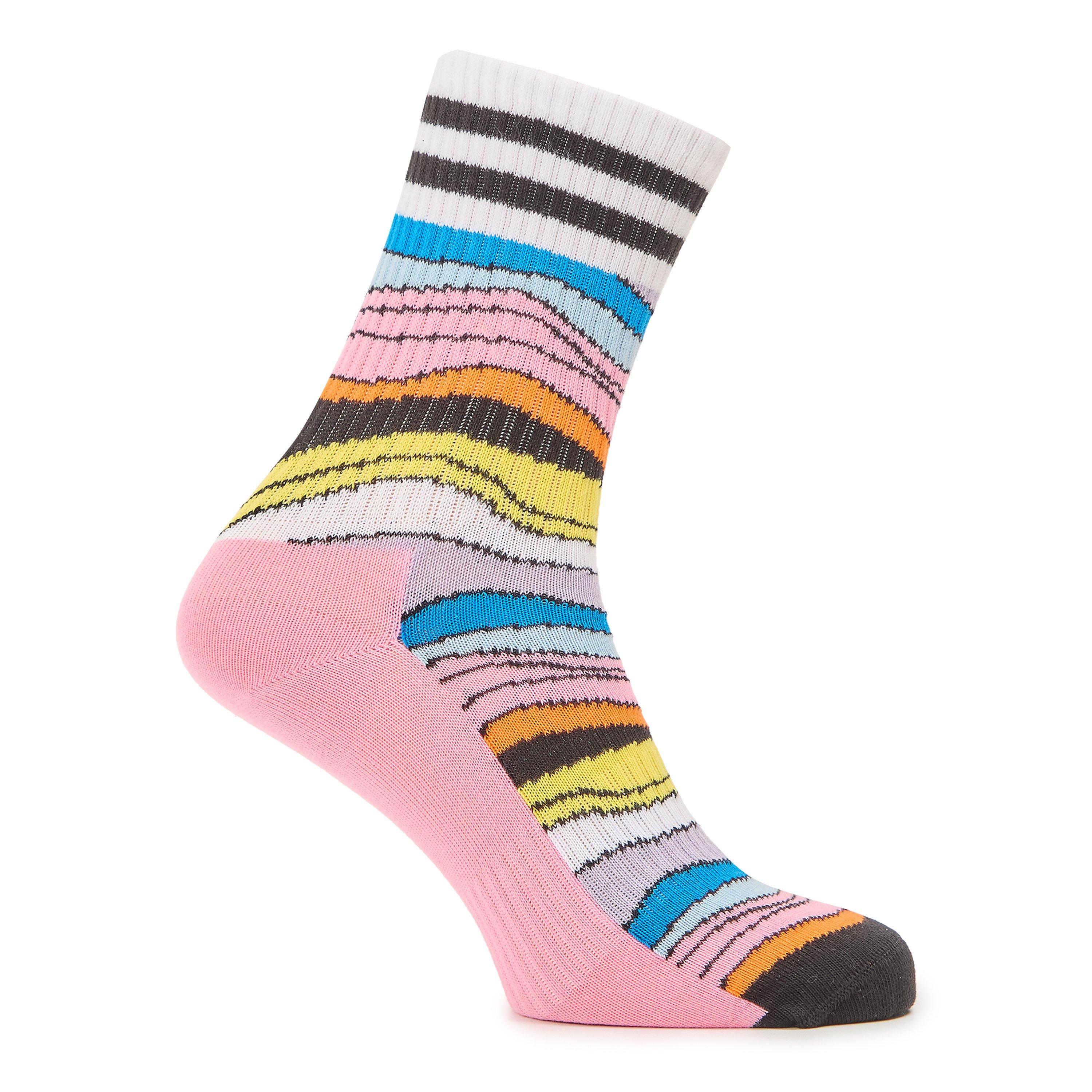Weiß - Happy Socks - Athltic High Sk 99 - 2