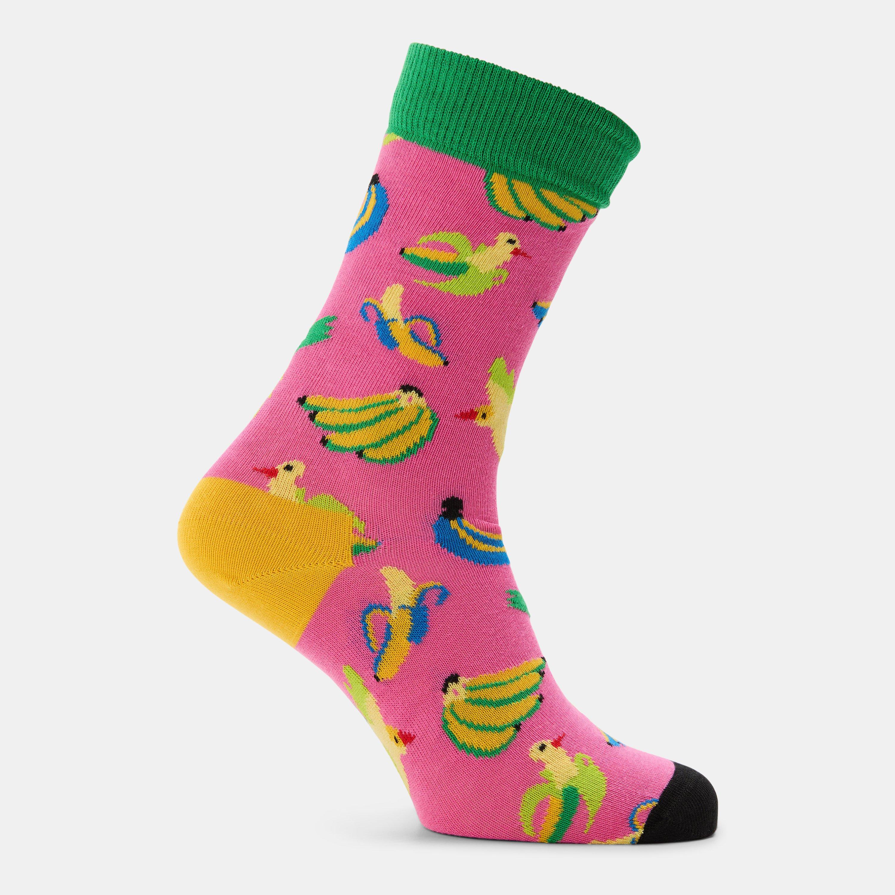 Pink - Happy Socks - Banana Bird Pop - 2