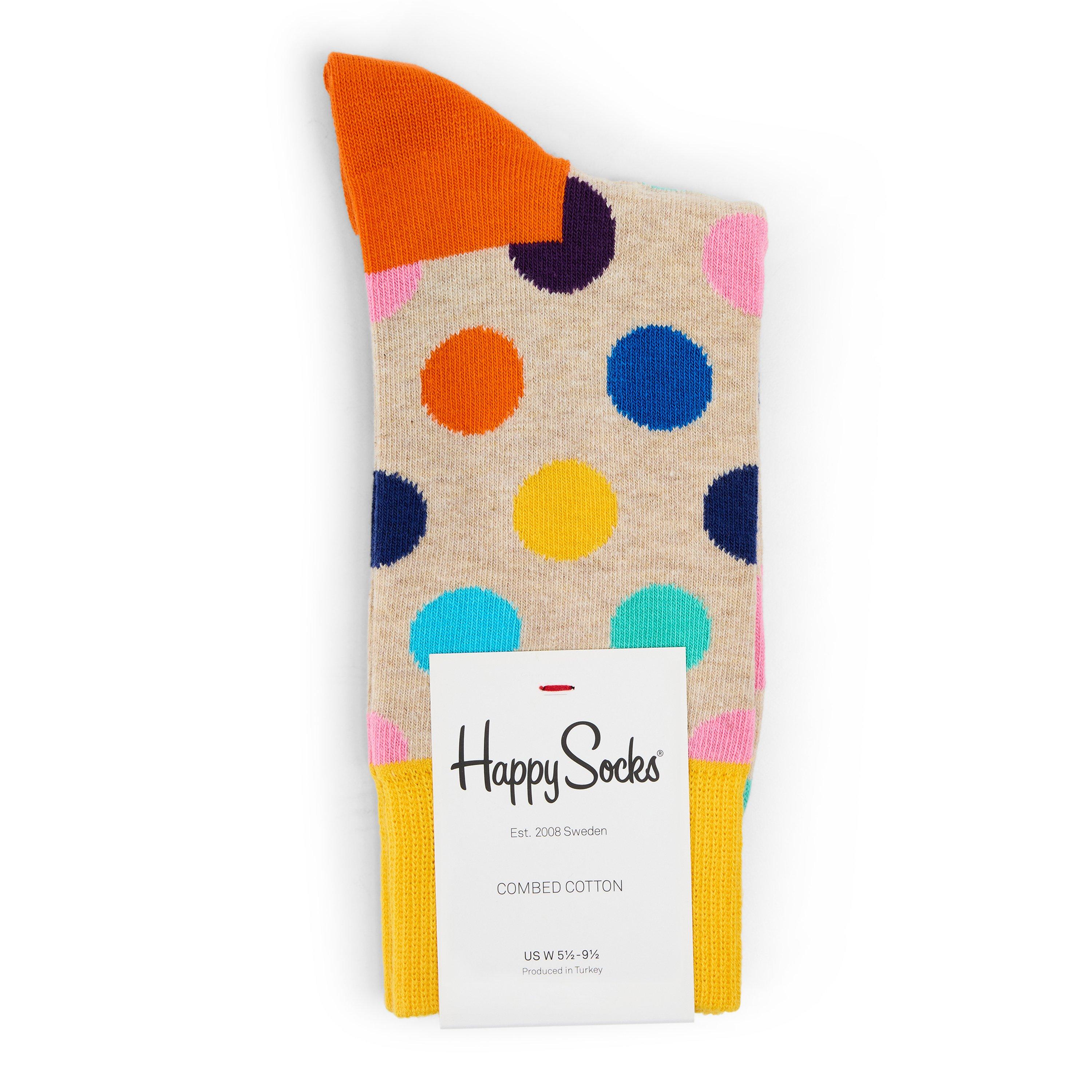 Beige - Happy Socks - Big Dot Sk 99 - 2