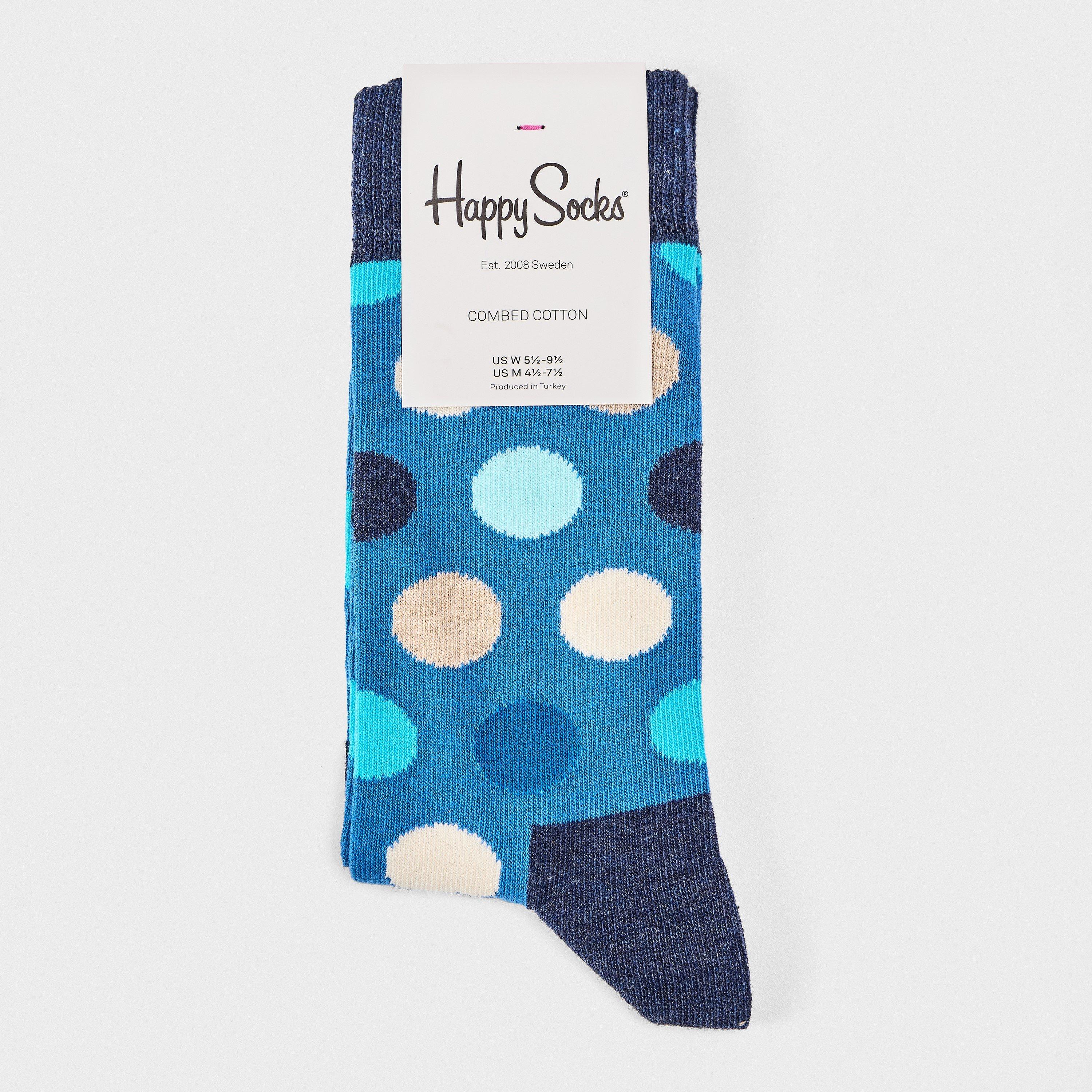 Blå - Happy Socks - Big Dot Sk 99 - 2