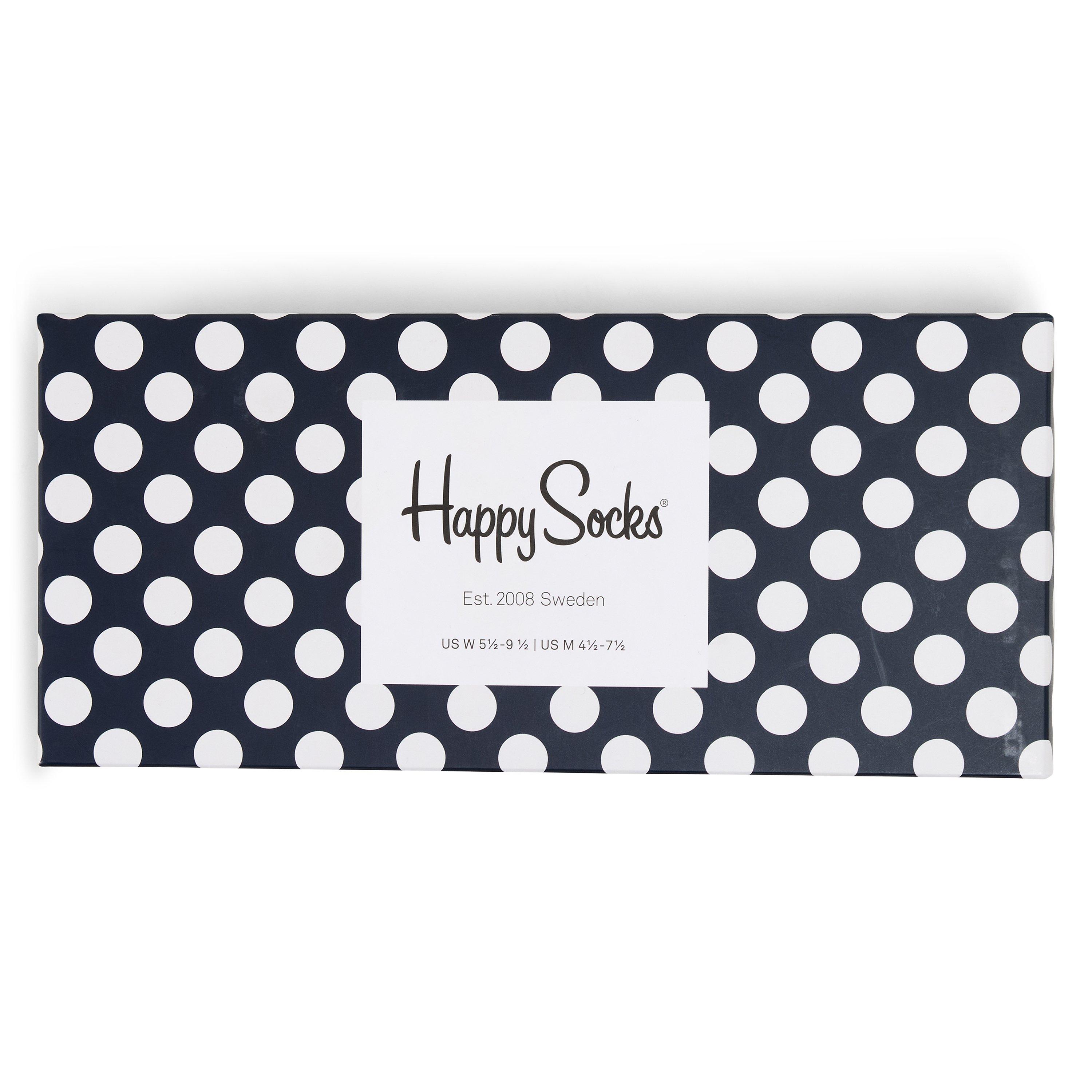 Azul Marinho - Happy Socks - Big Dt Gift 4Pk 99 - 2