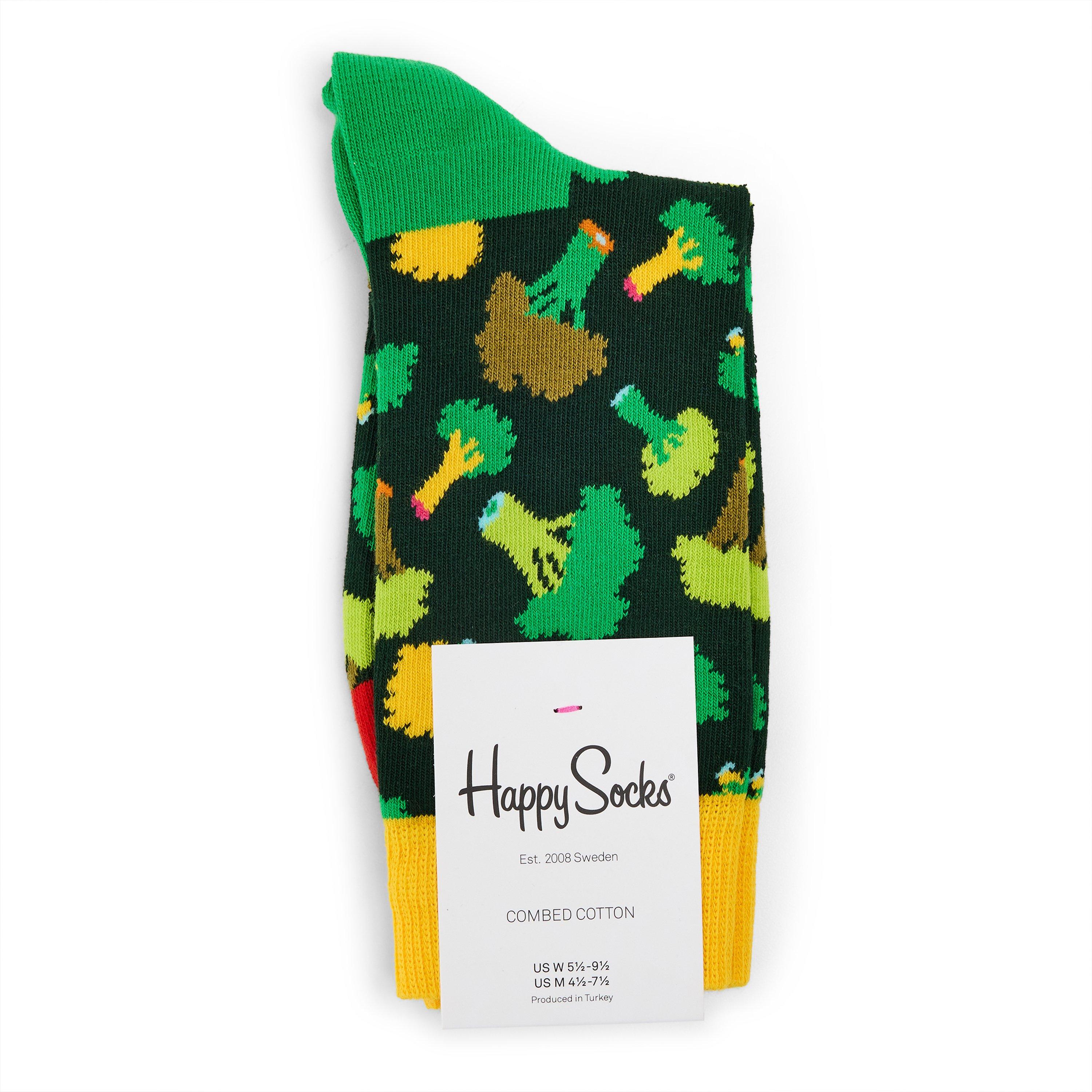 Zwart - Happy Socks - Broccoli Sk 99 - 2
