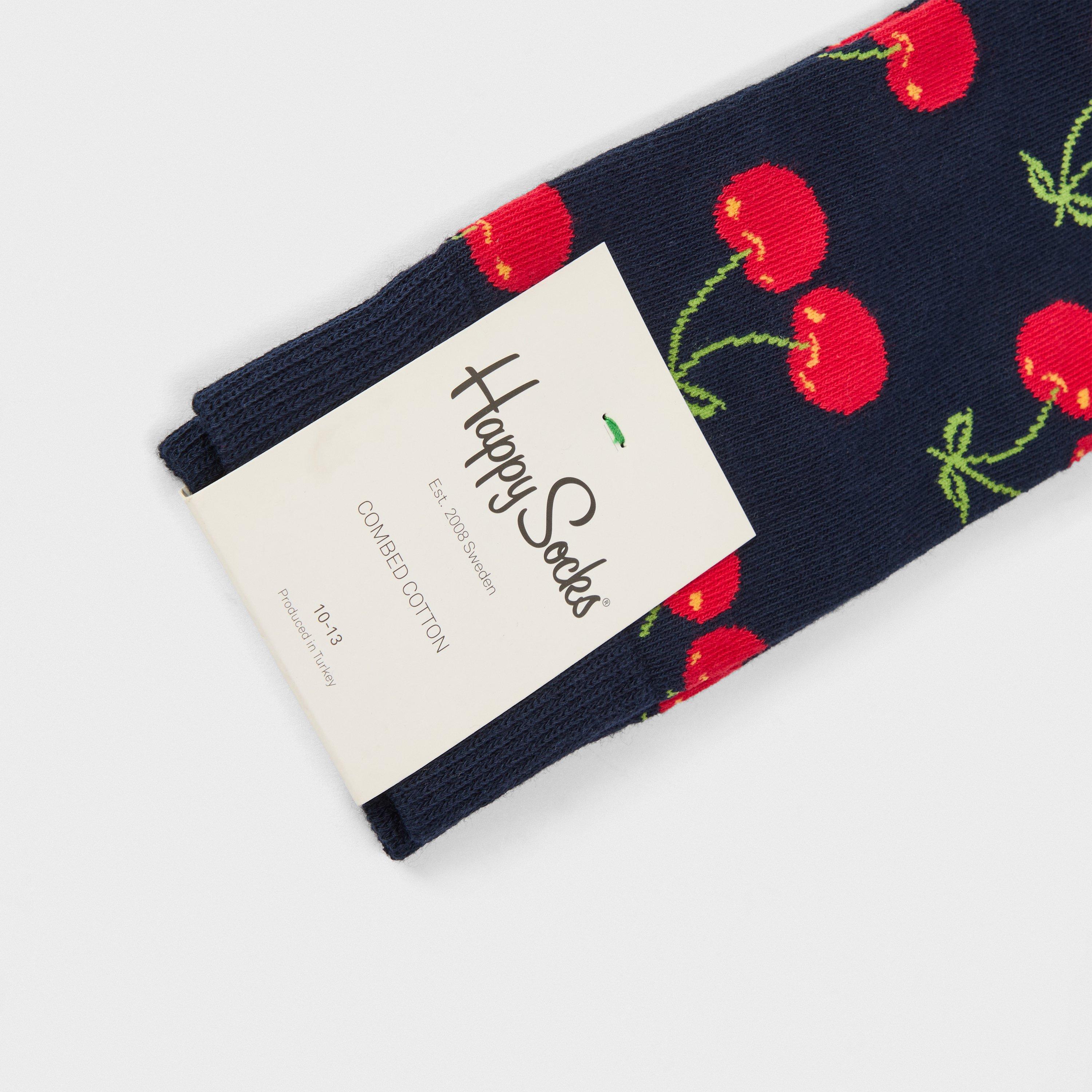 Marineblå - Happy Socks - Cherry Sk 99 - 2