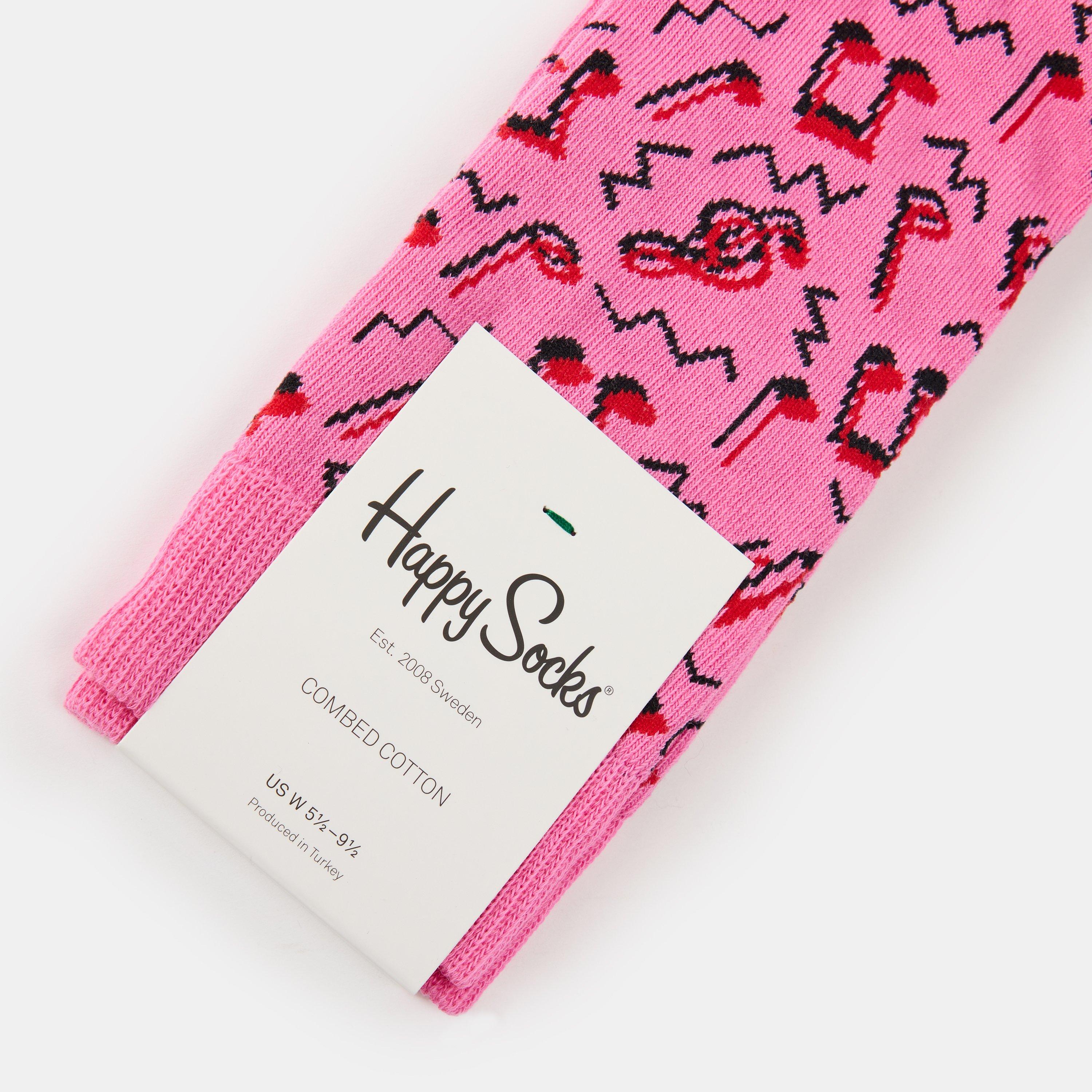 Pink - Happy Socks - City Jazz Sk 99 - 2