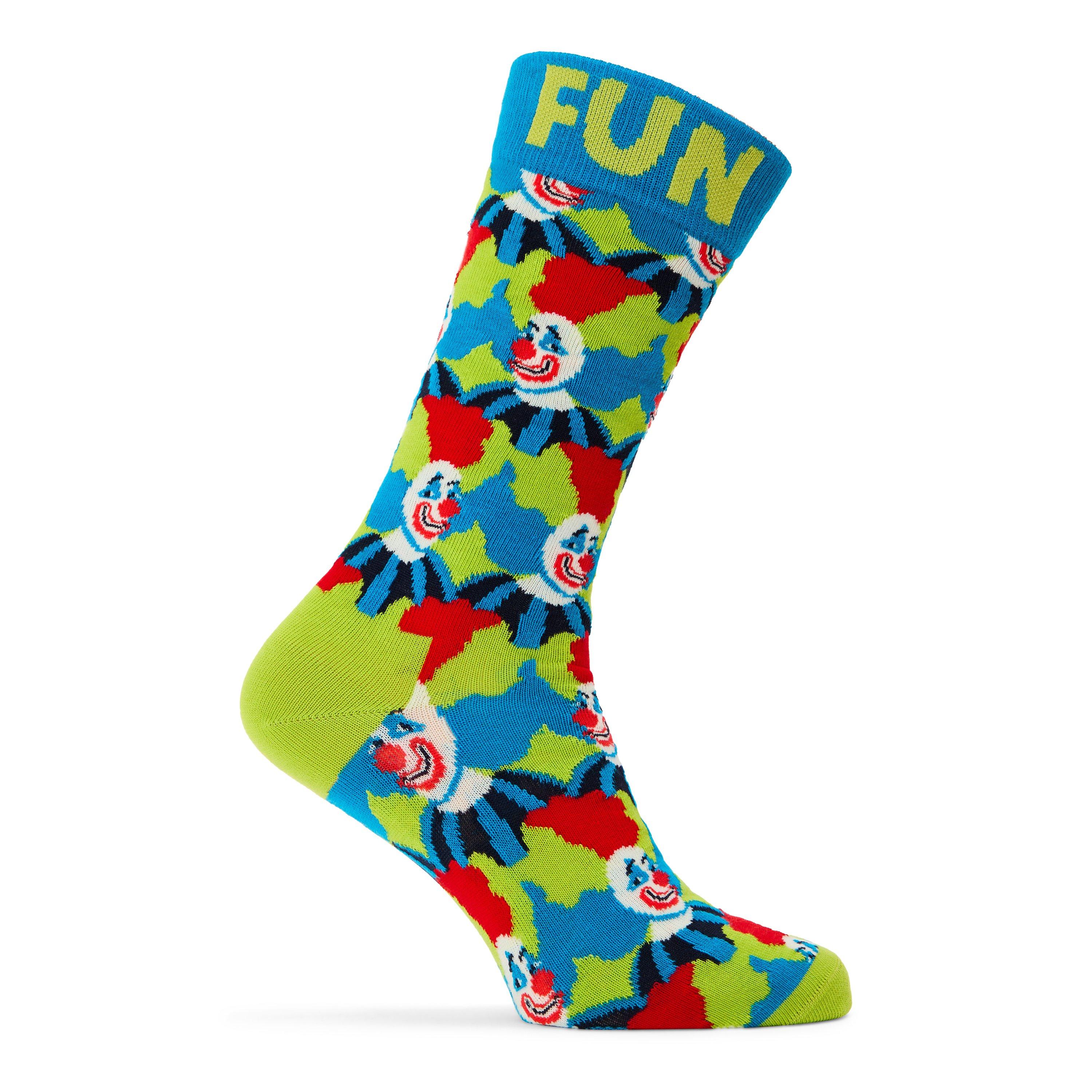 Happy Socks  Clown Pop - Blue - 4-7(36-40)