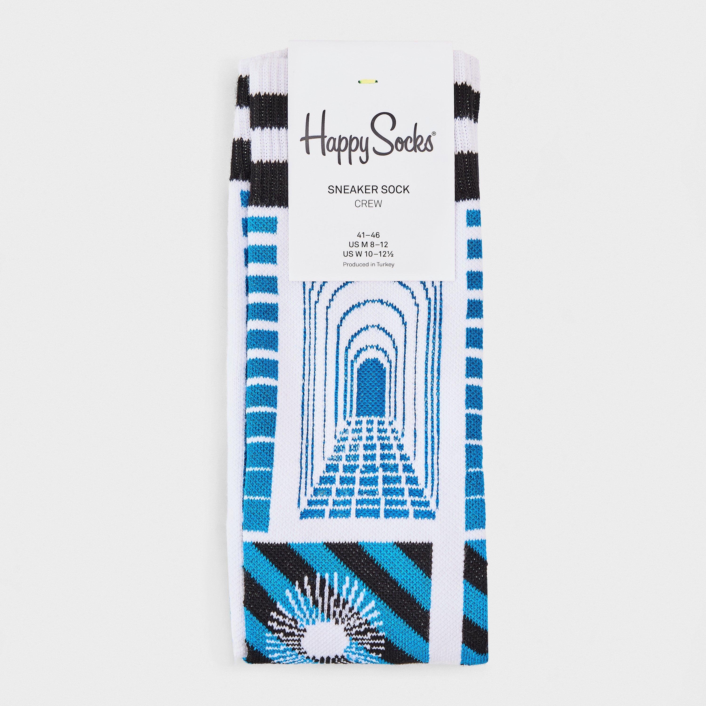 Wit - Happy Socks - Cover Crew Sk 99 - 2