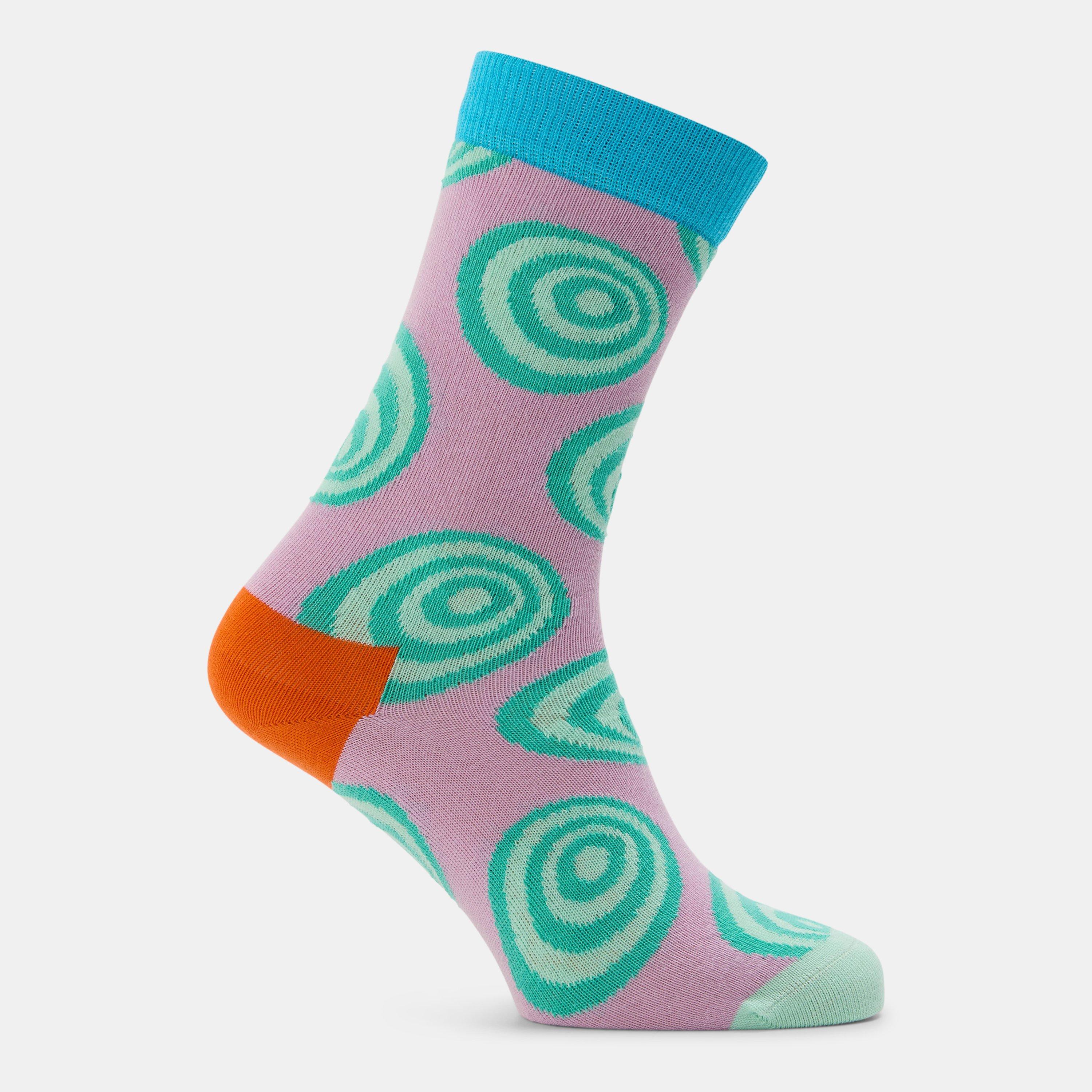 Lilla chiaro - Happy Socks - Crazy Dot Sk 99 - 2