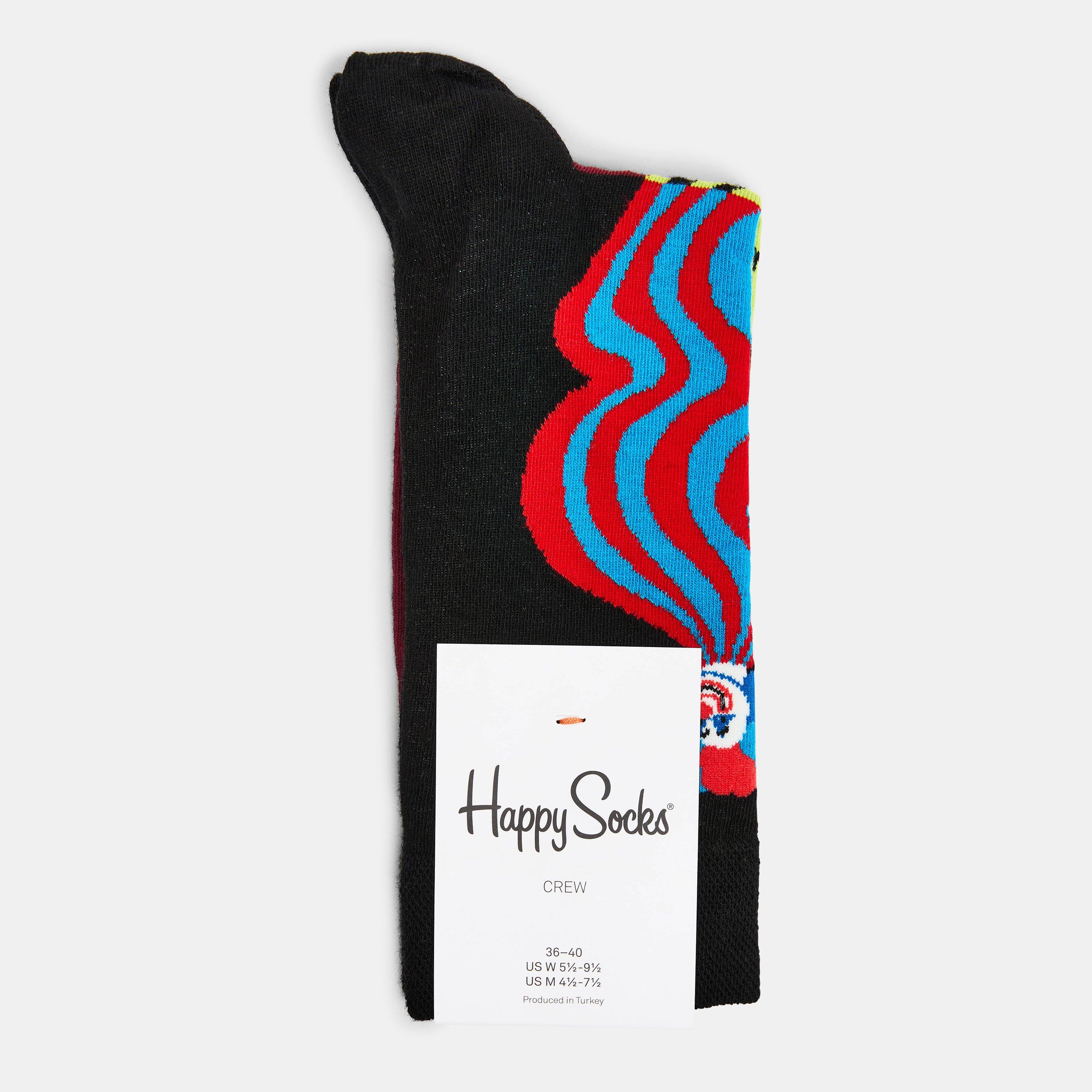 Sort - Happy Socks - Double Clown Sk 99 - 2