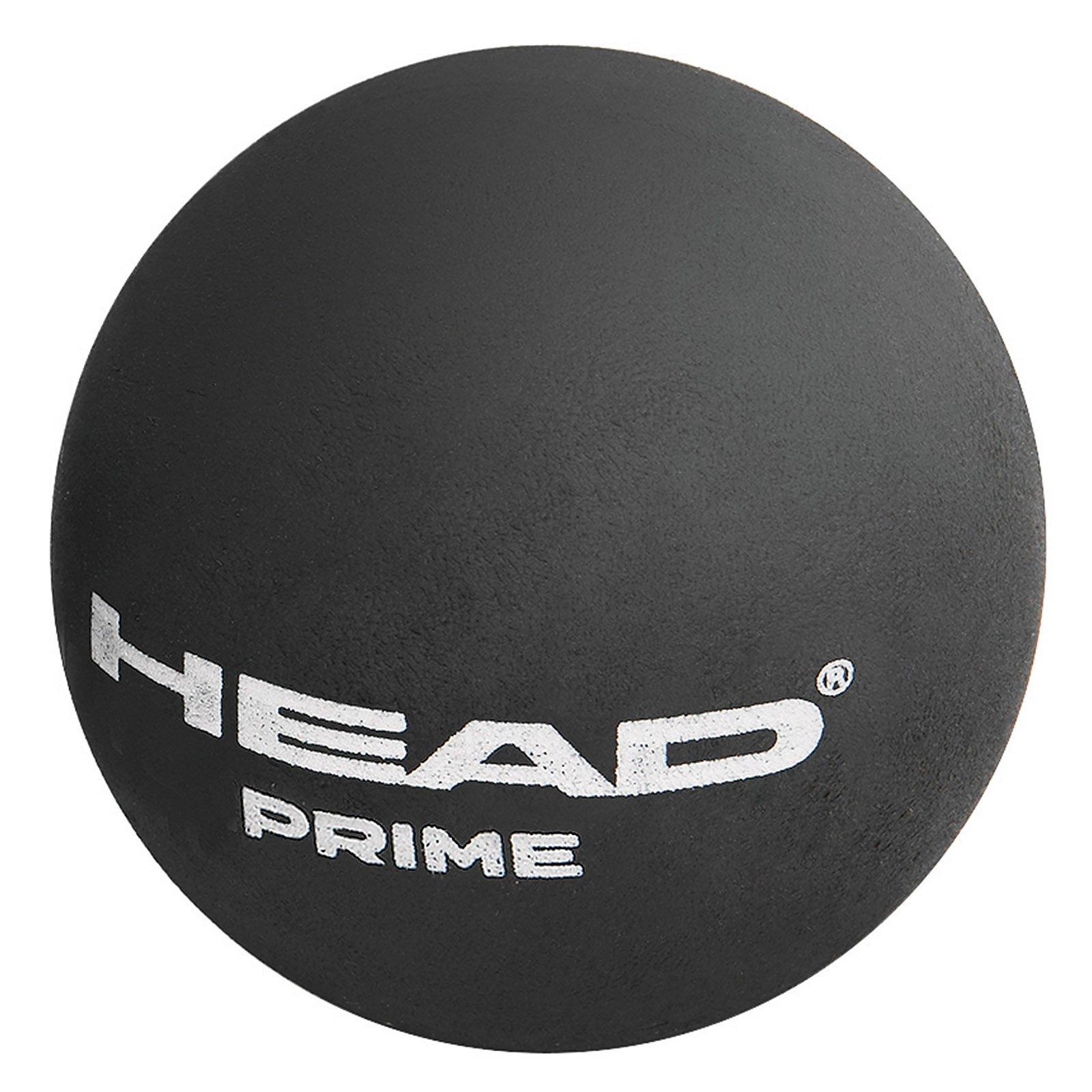 Zwart - HEAD - Prime - Double Yellow Squash Ball - 2