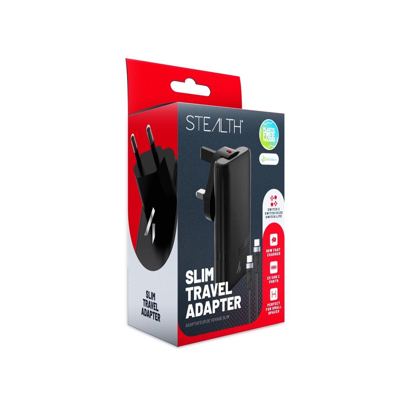 Multicolorido - Stealth - Nintendo Switch 2 Slim Travel Adapter - 1